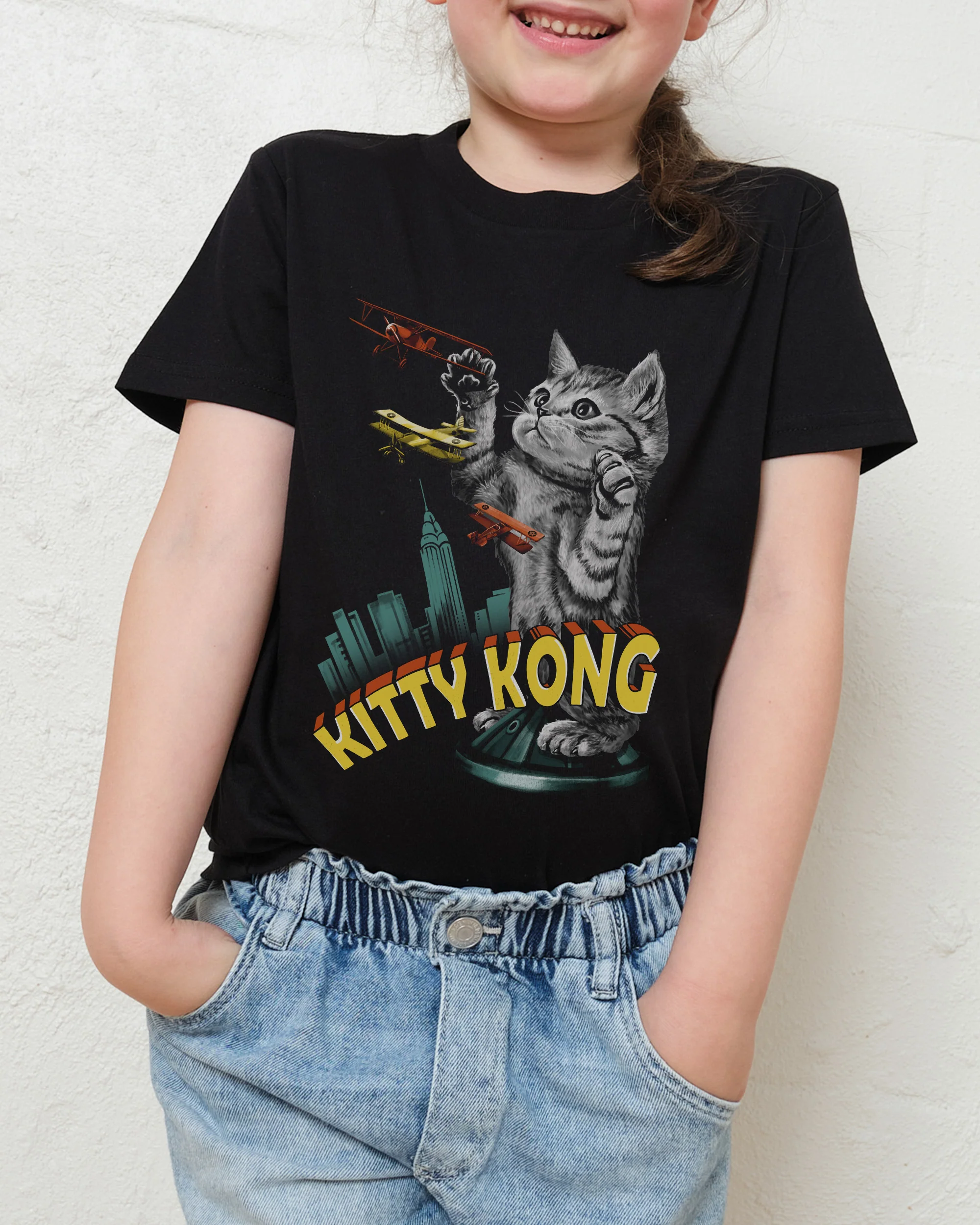 Kitty Kong Kids T-Shirt