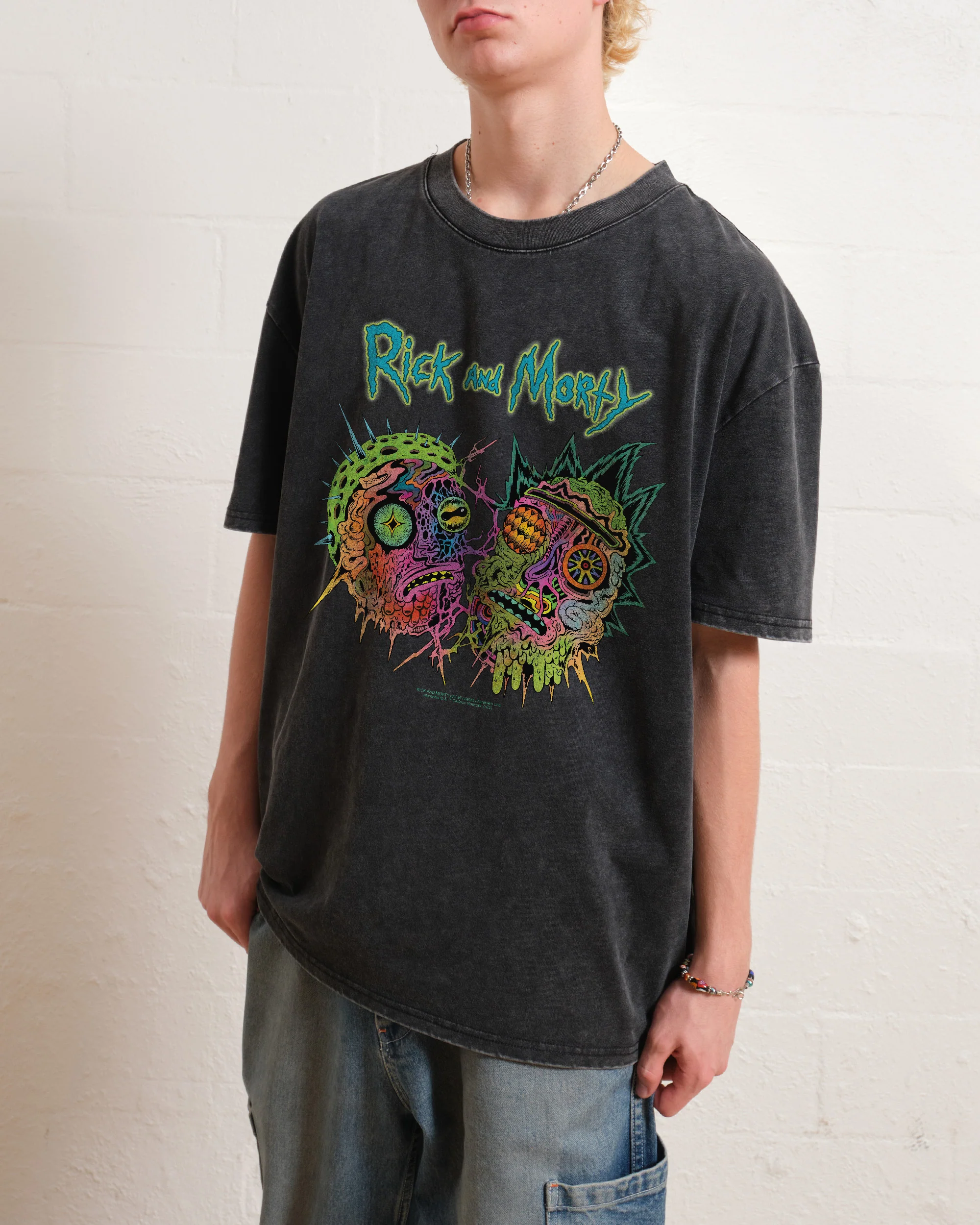 Rick and Morty Psychedelia Wash Tee