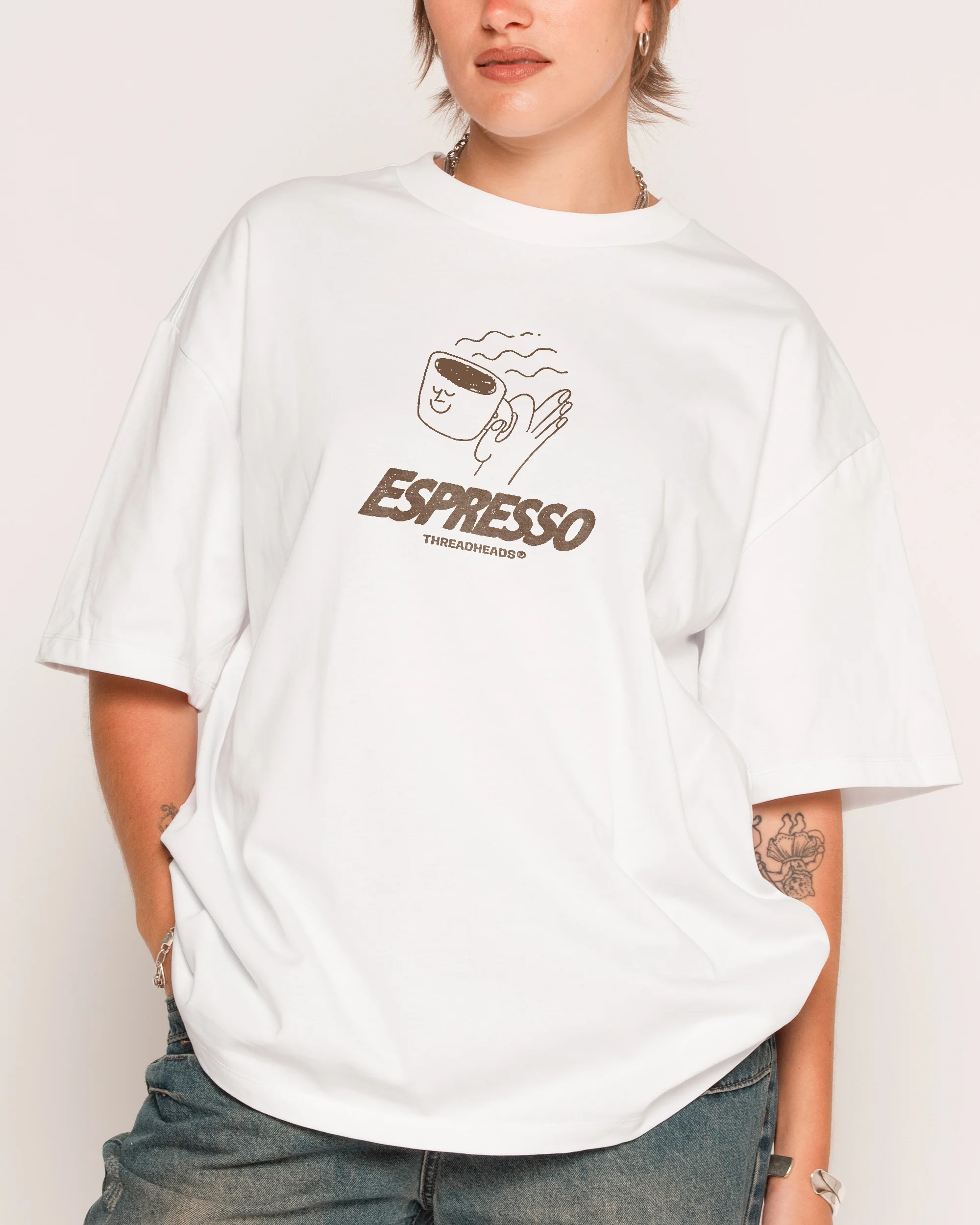 Espresso Oversized Tee