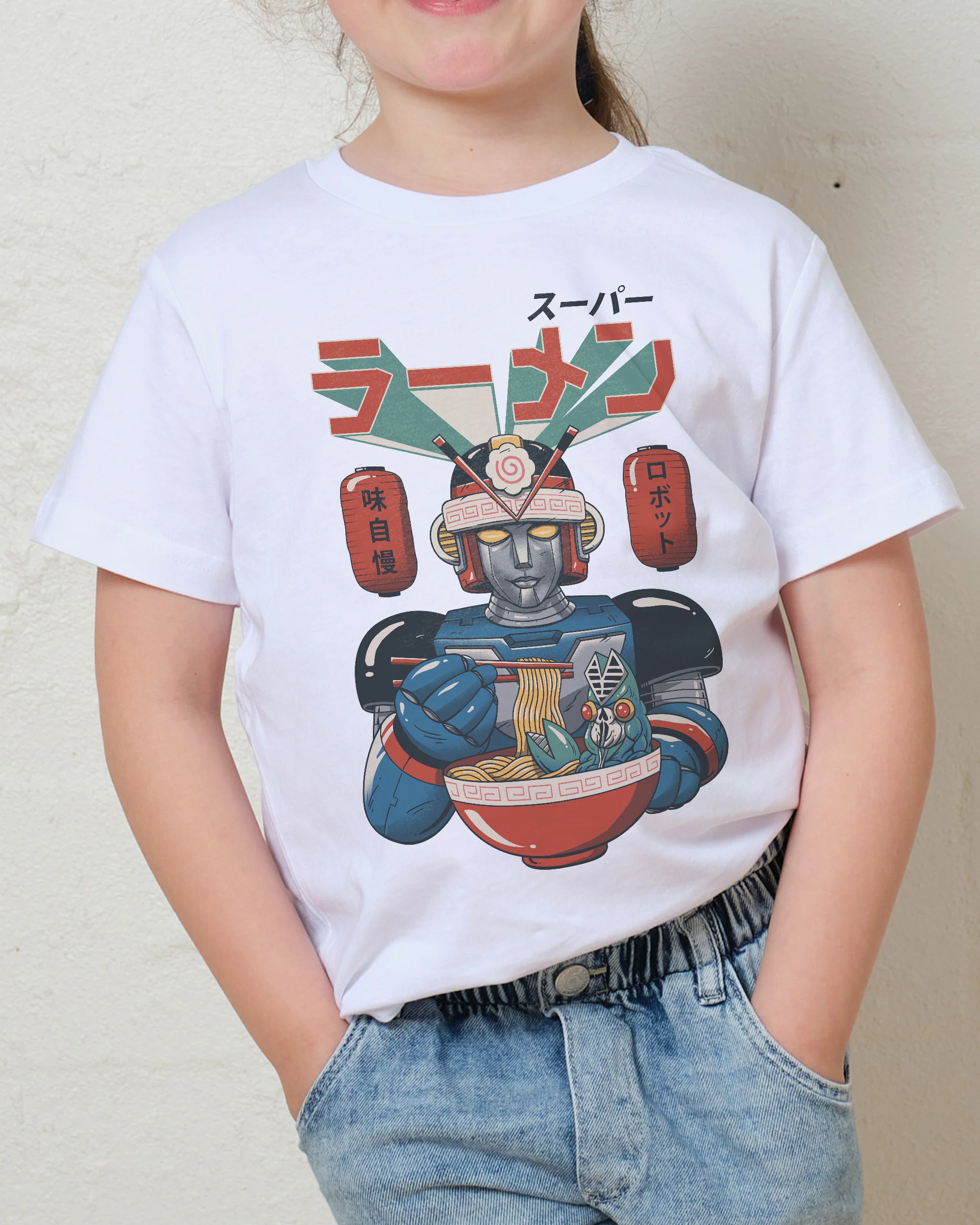 Super Ramen Bot Kids T-Shirt