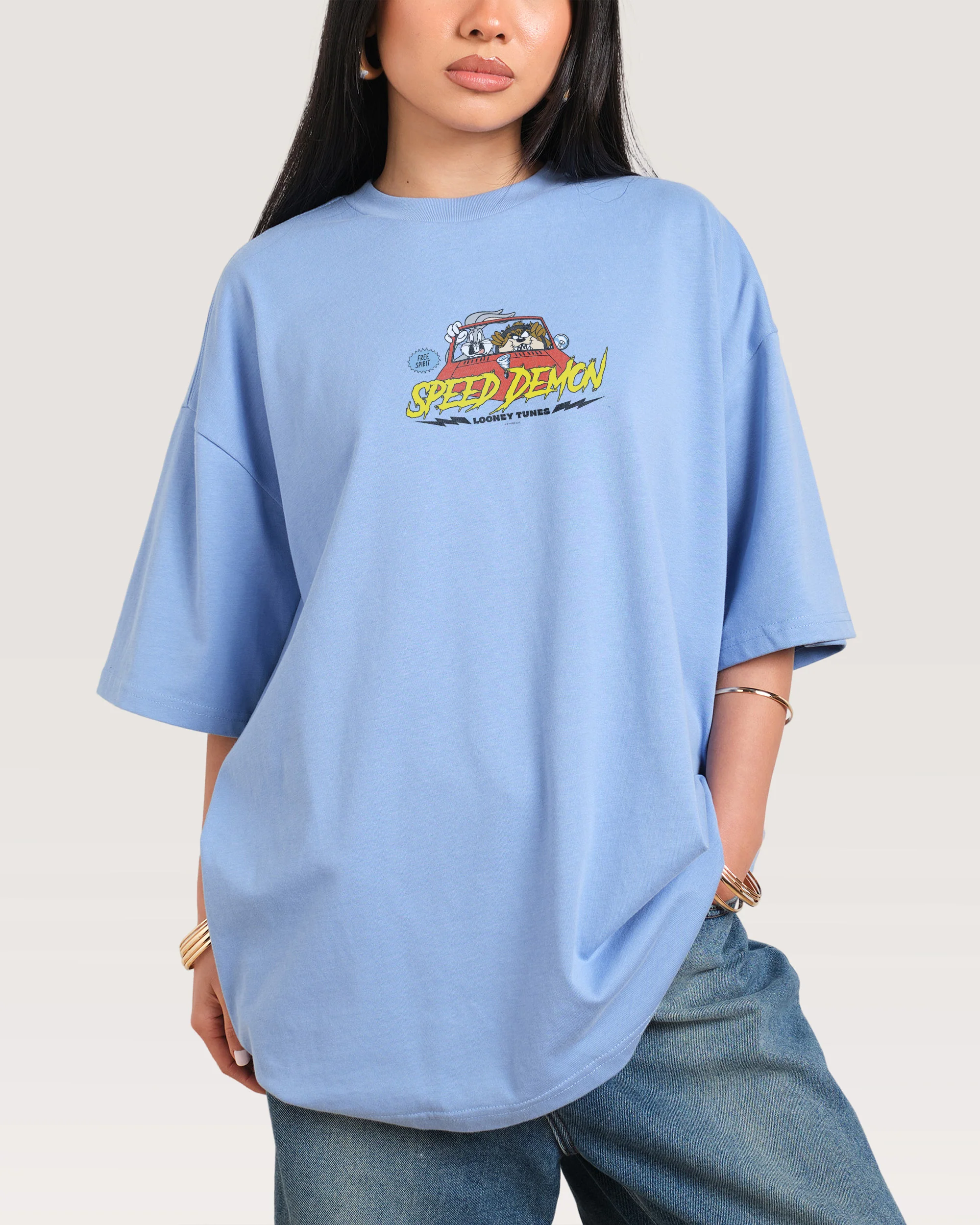 Speed Demon Oversized Tee