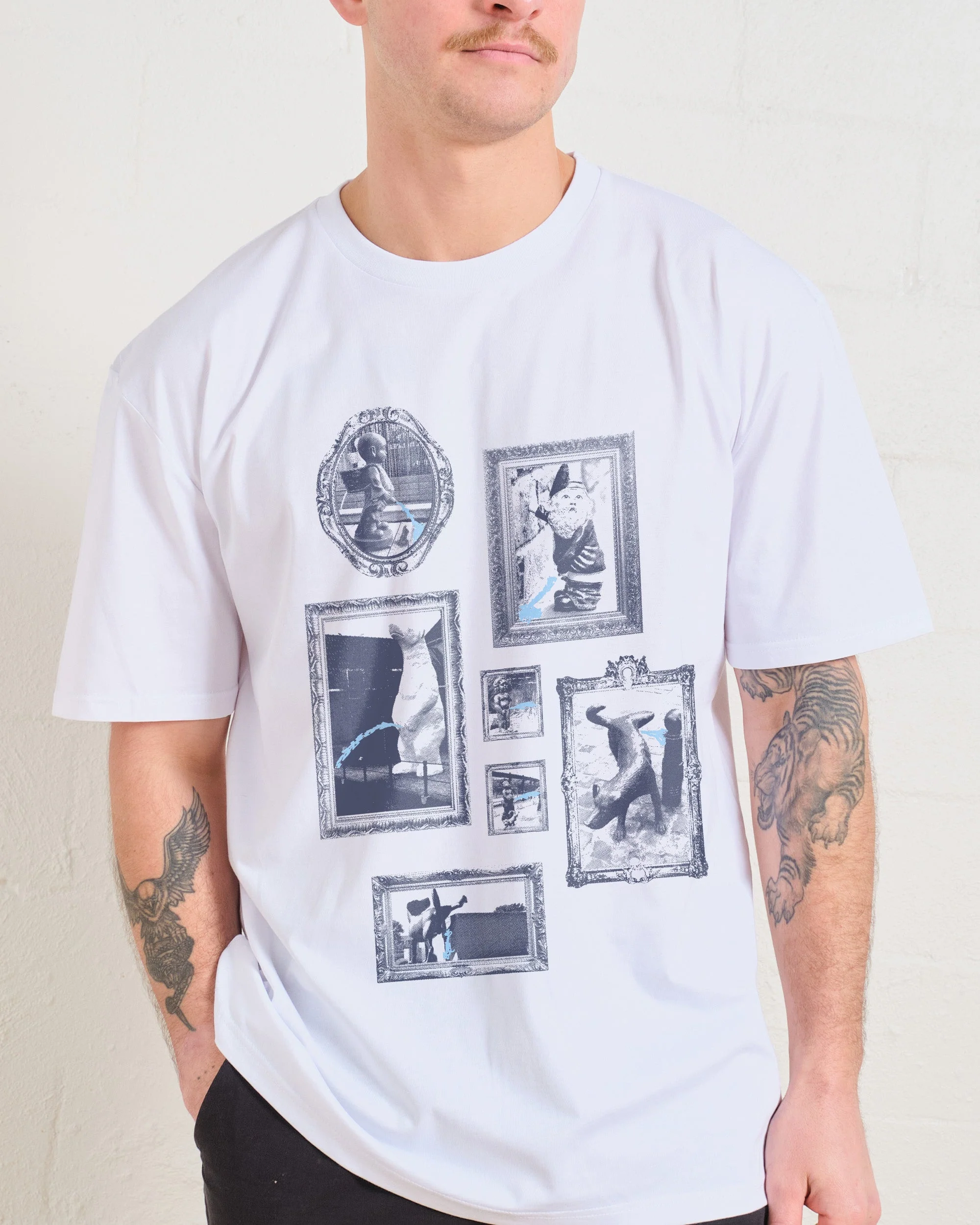 Pissing Statues T-Shirt