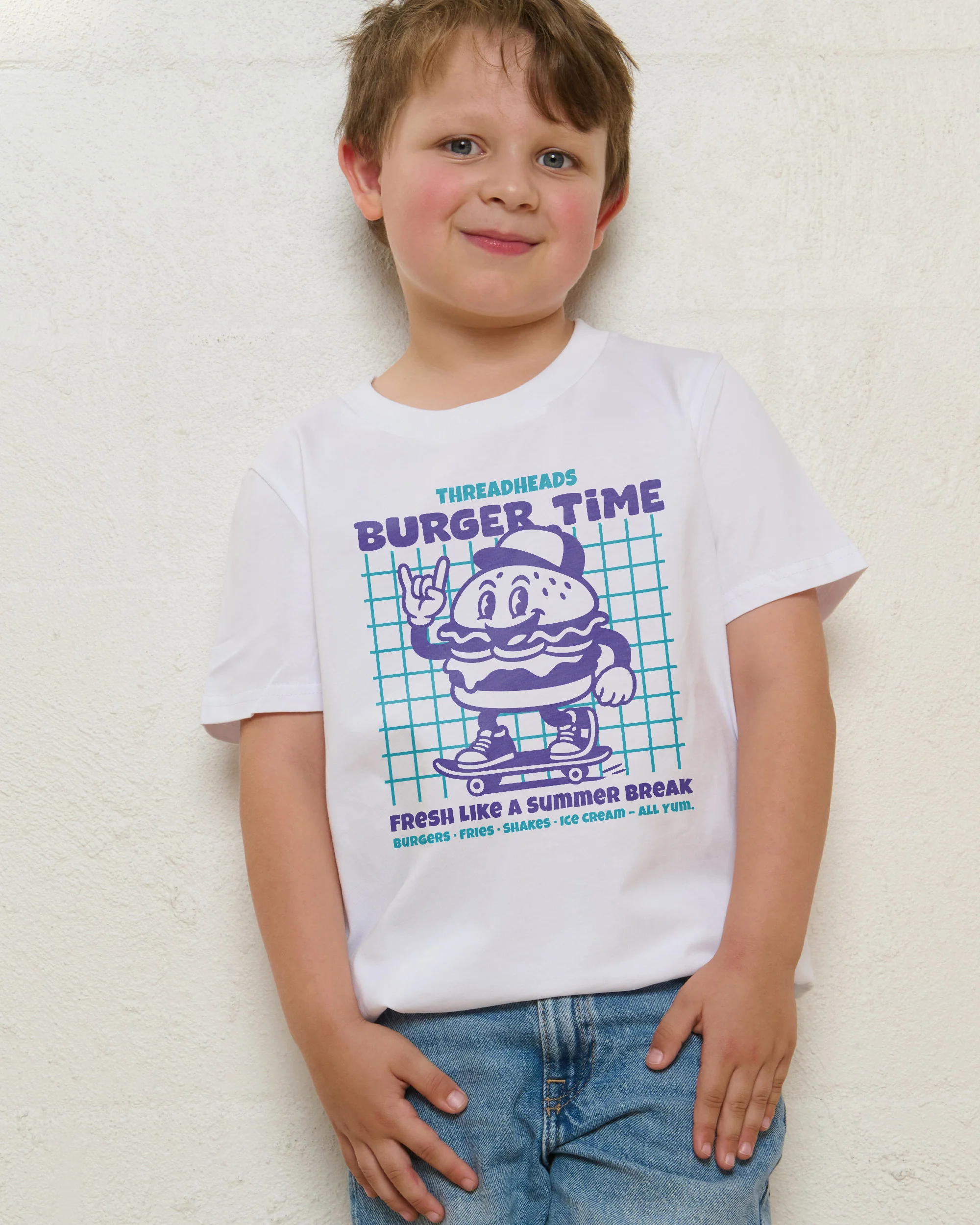 Burger Time  Kids T-Shirt