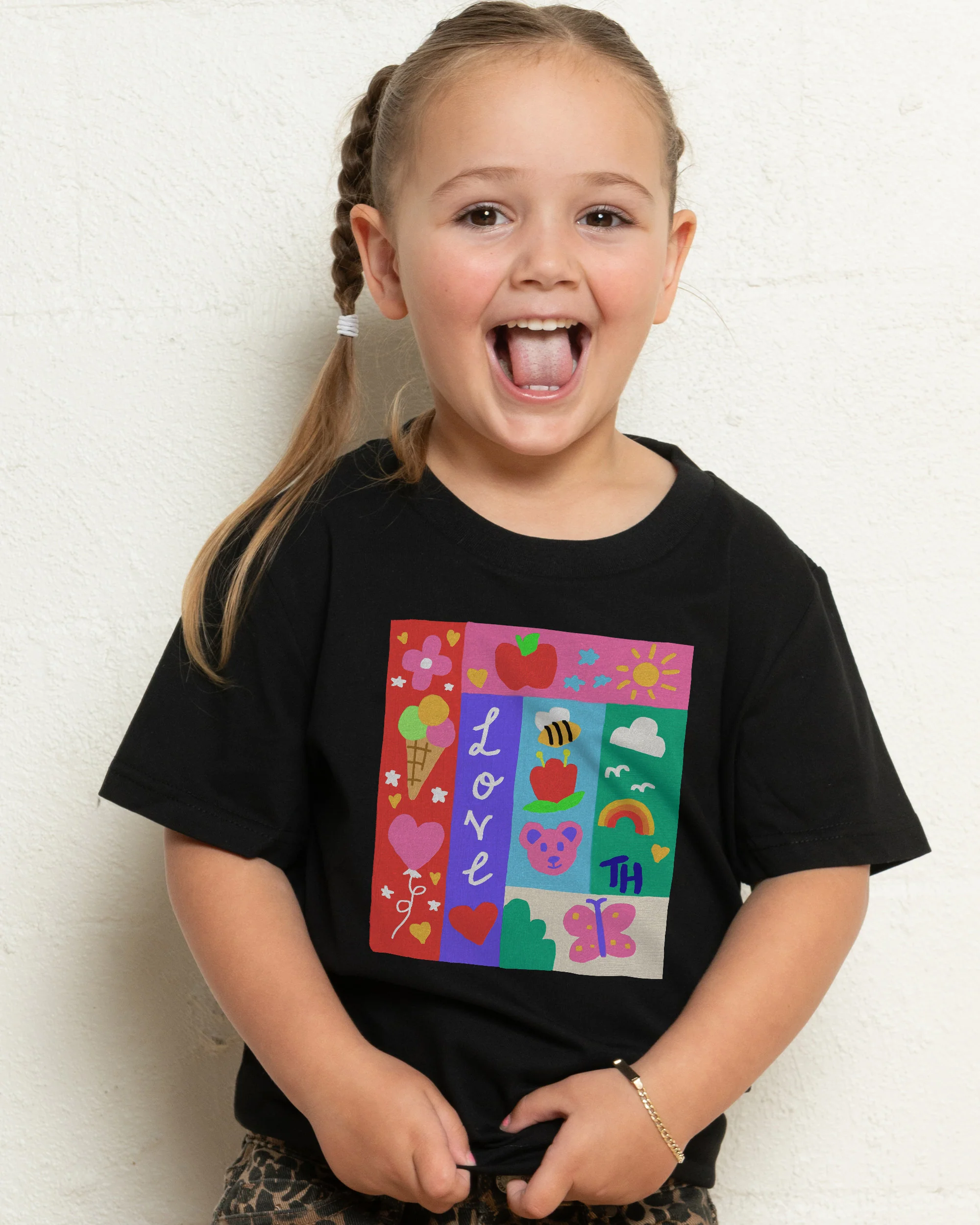 Love Painting Kids T-Shirt