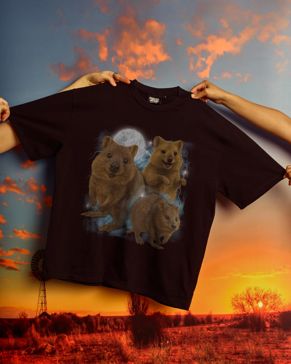 Thunderquokks Oversized Tee