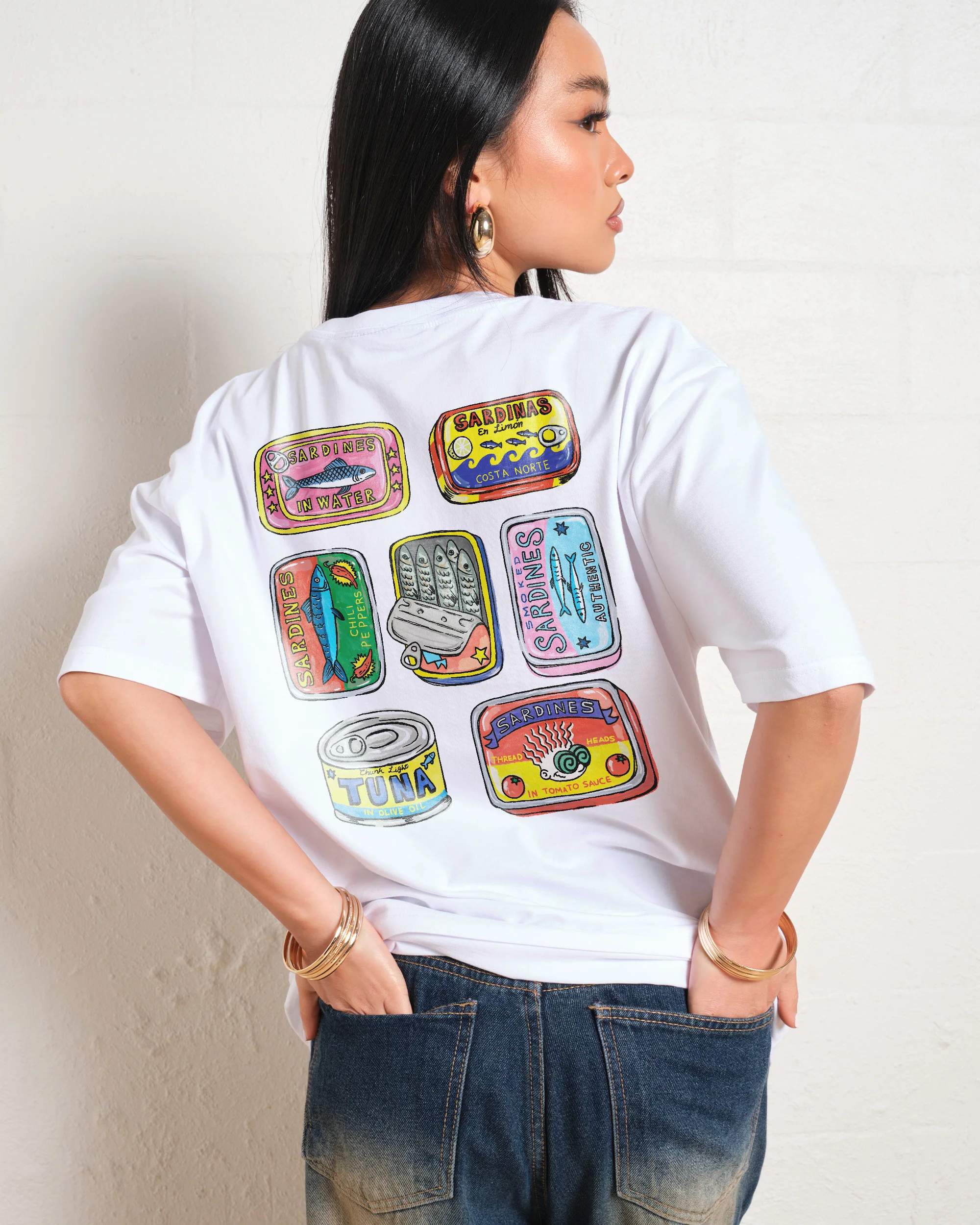 Canned Goods Oversized Tee