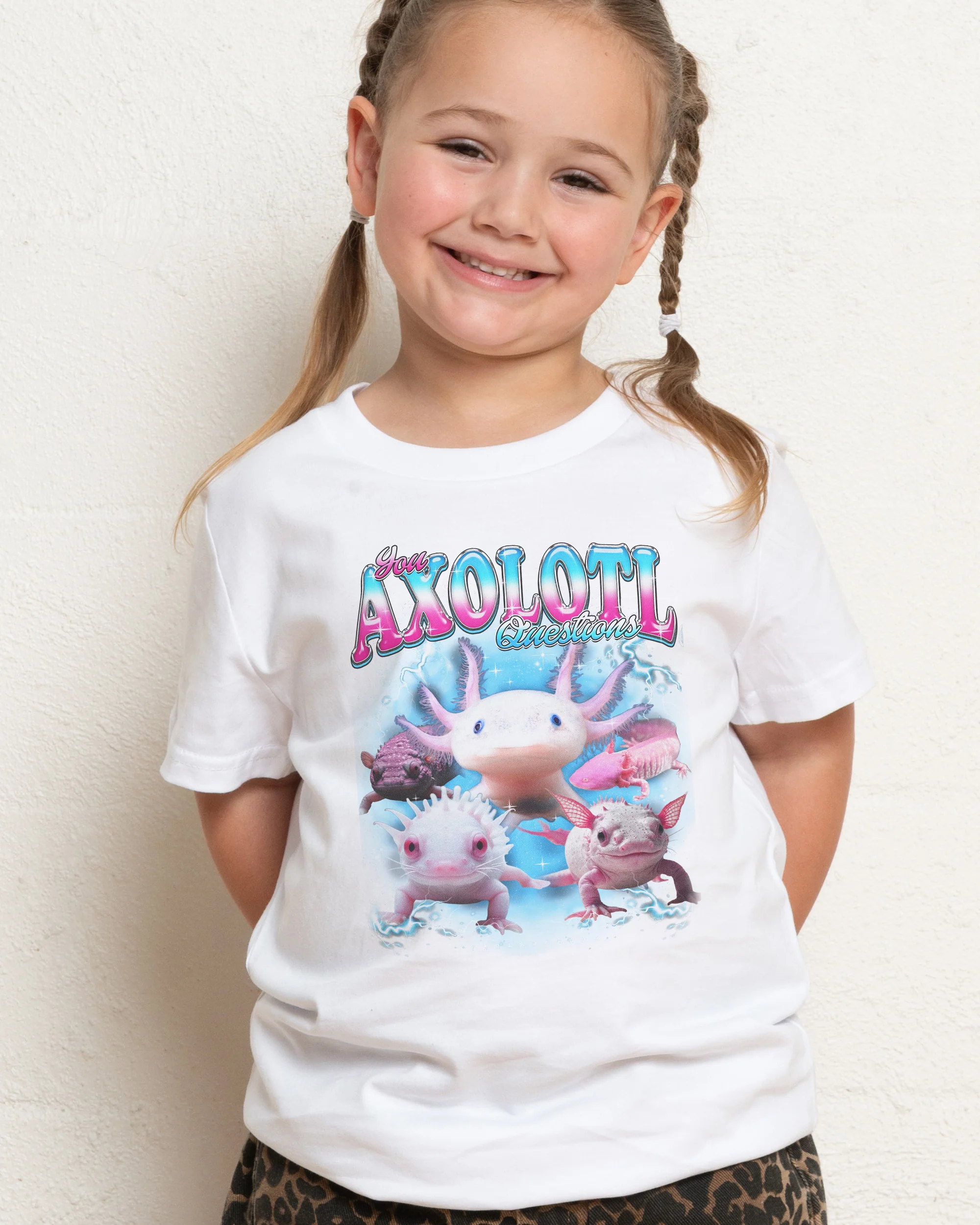 You Axolotl Questions Kids T-Shirt
