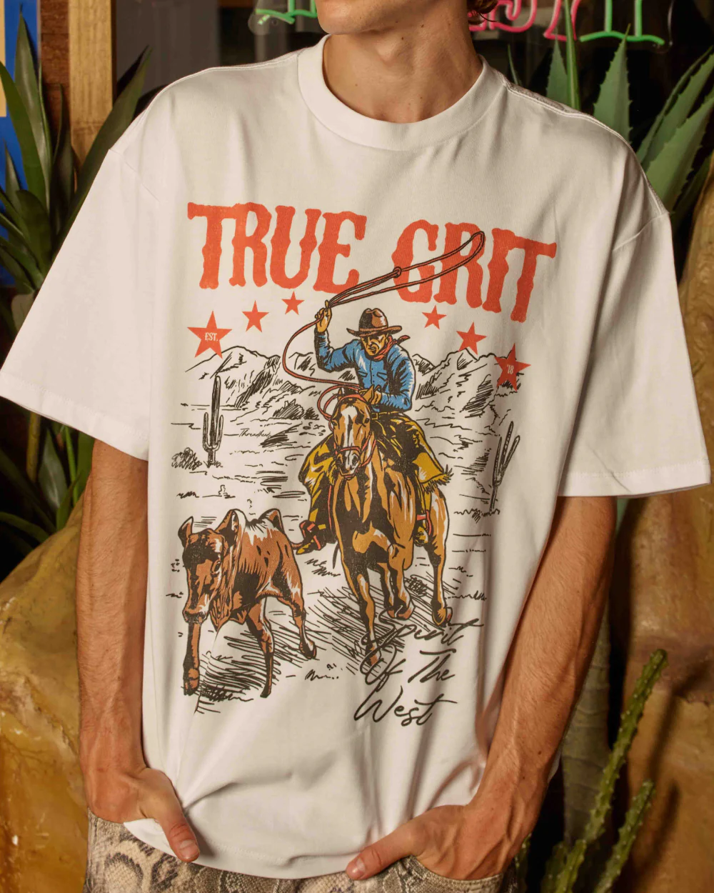 True Grit Oversized Tee