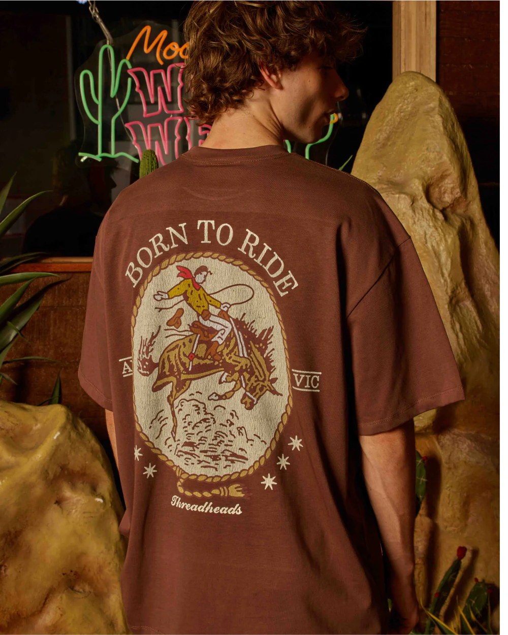 Born to Ride Oversized Tee