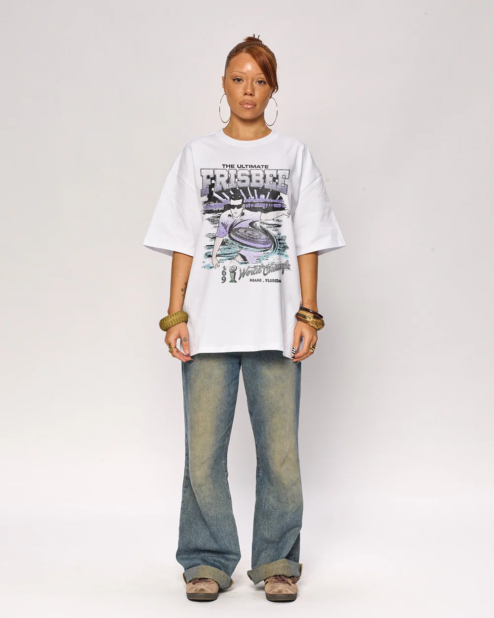 Ultimate Frisbee Oversized Tee