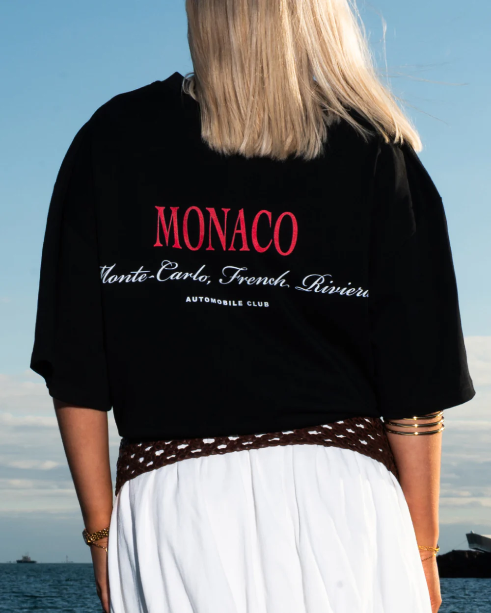 Monaco Auto Club Oversized Tee