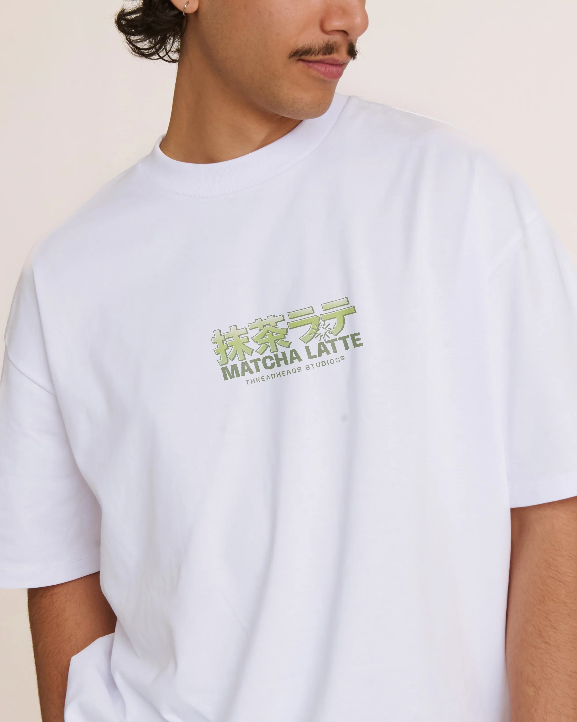 Matcha Latte Oversized Tee