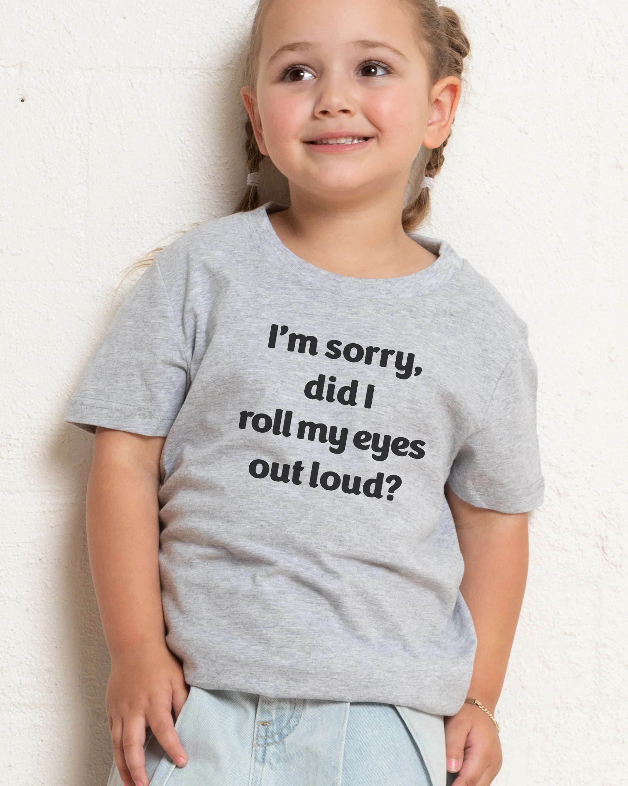 Roll My Eyes Kids T-Shirt