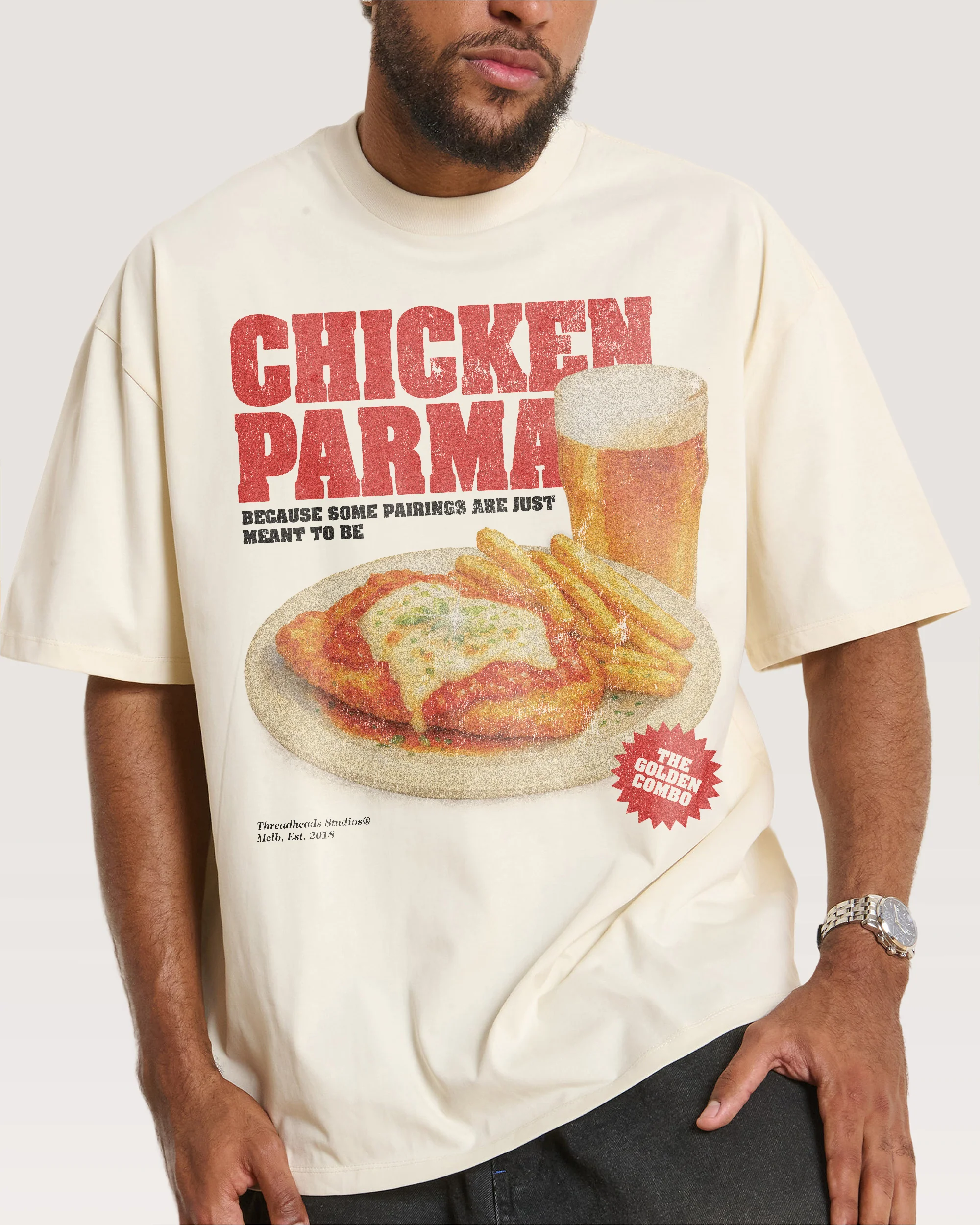 Parma & Pint Oversized Tee