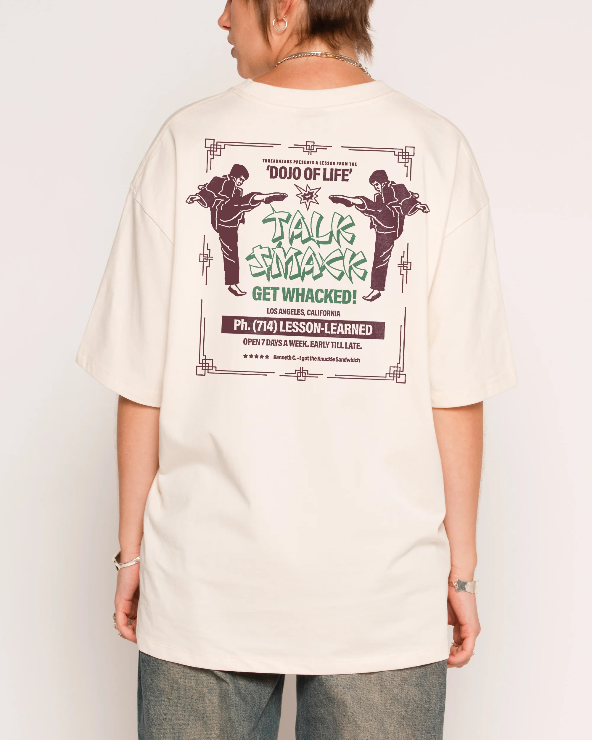 Talk Smack Oversized Tee