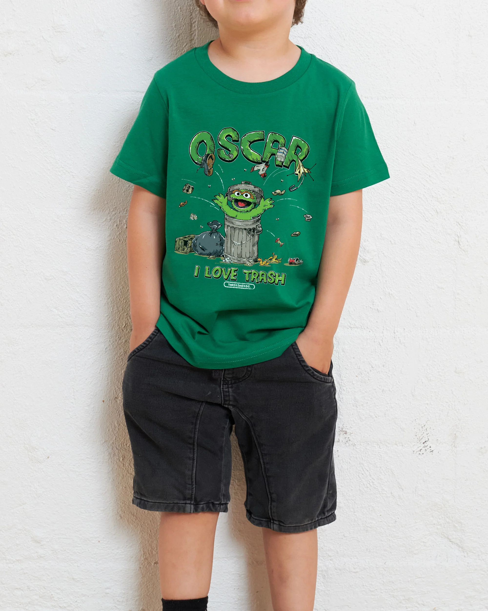 Oscar I Love Trash Kids T-Shirt