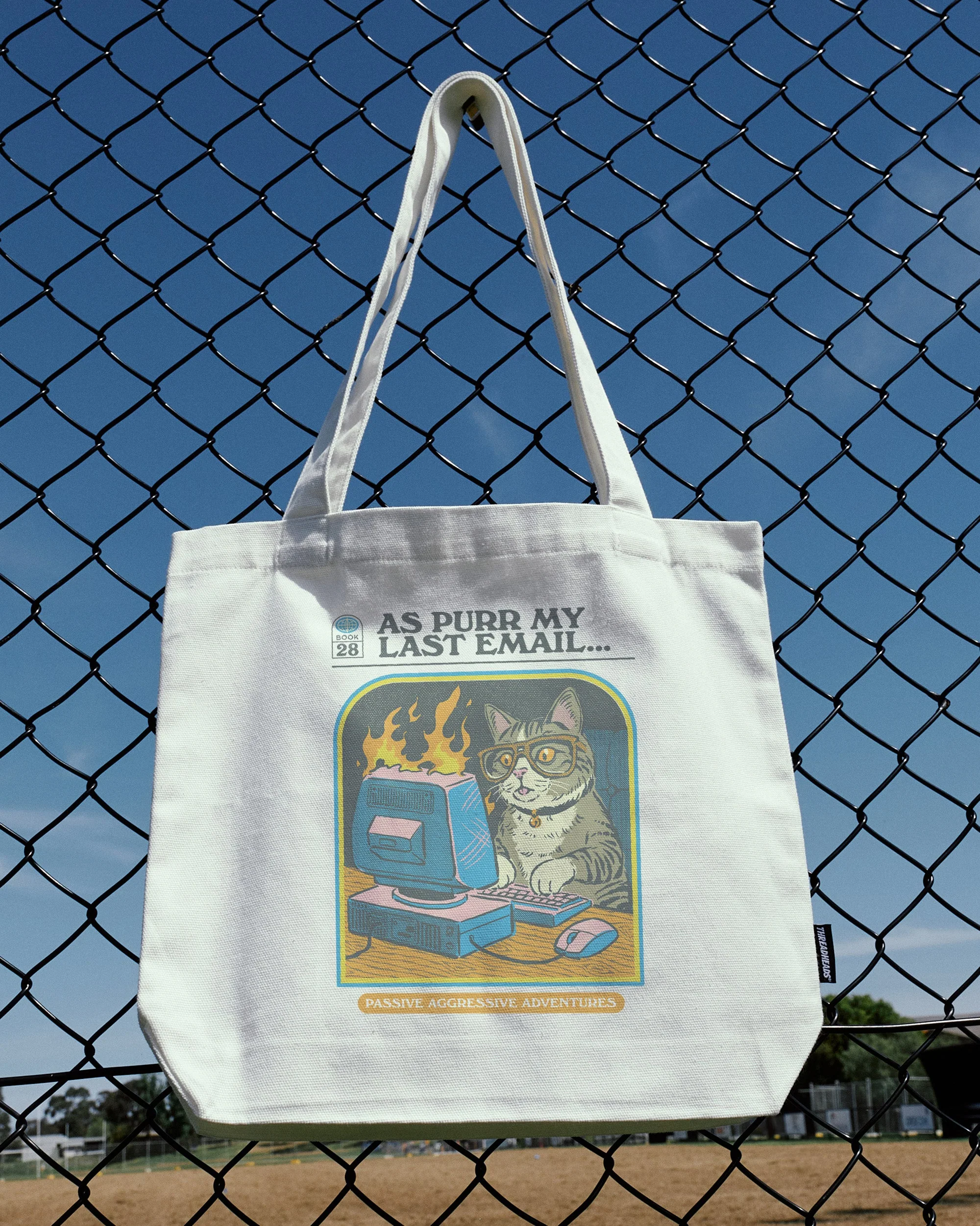 As Purr My Last Email Tote Bag