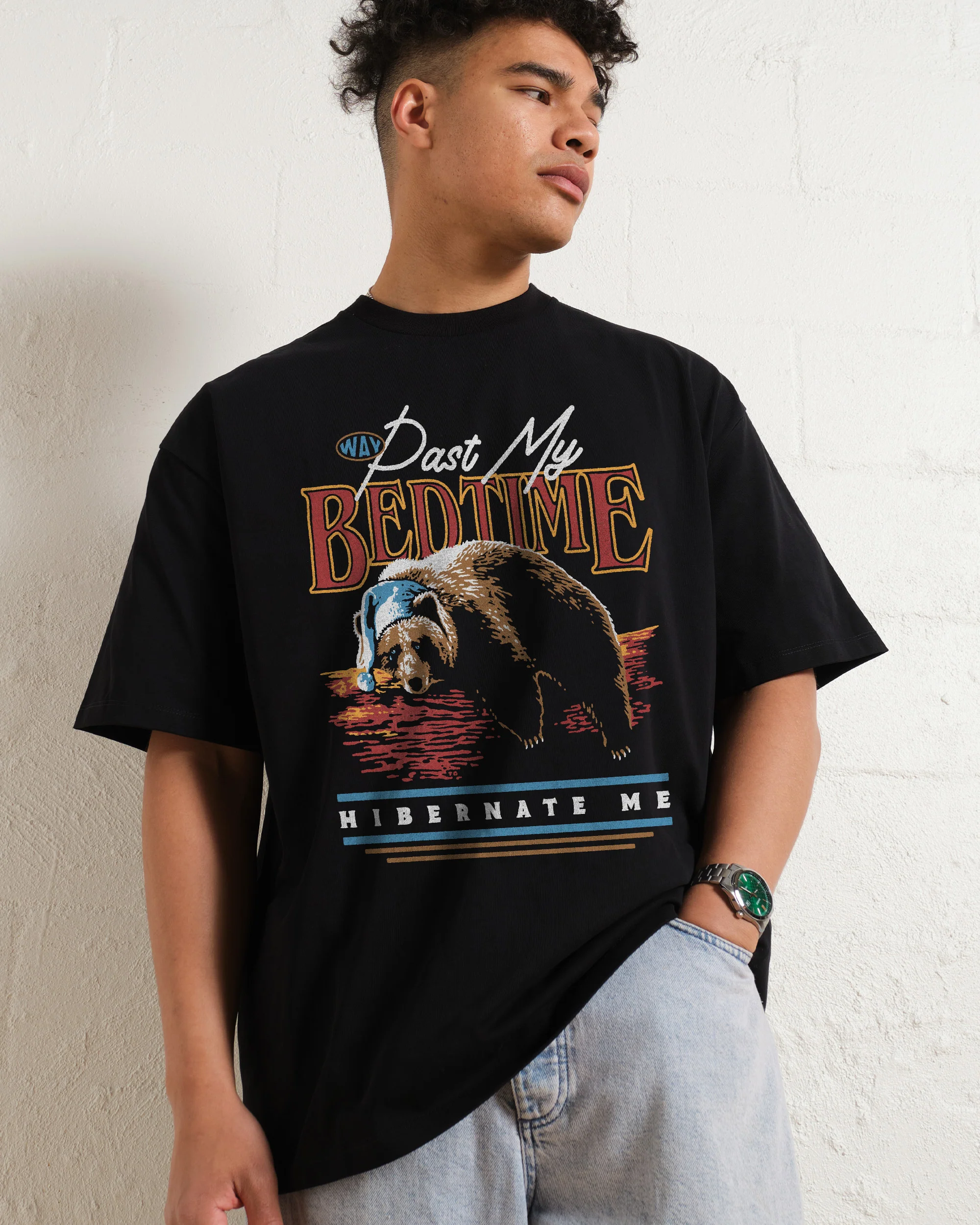 Way Past My Bedtime Oversized Tee