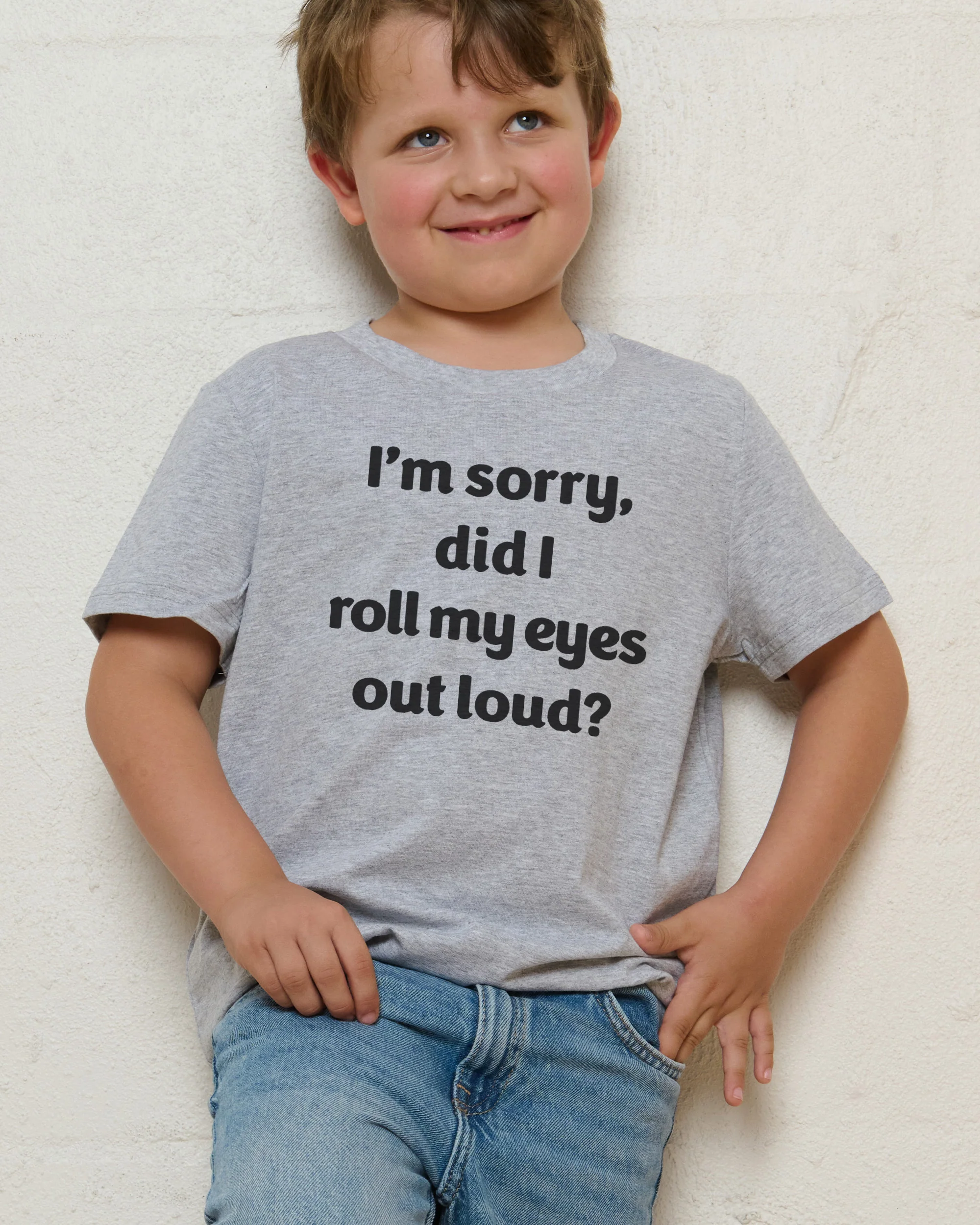 Roll My Eyes Kids T-Shirt