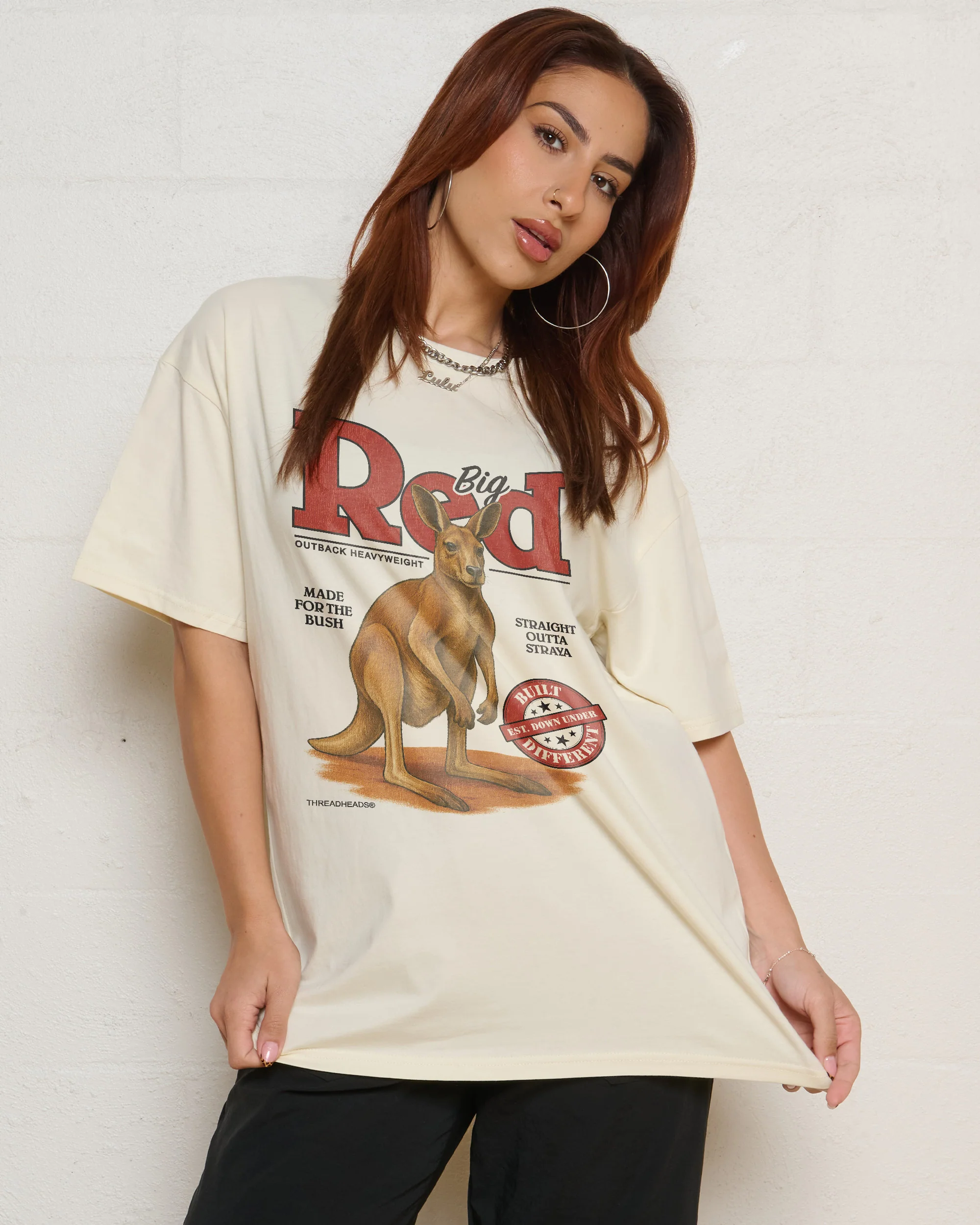 Big Red Outback Heavyweight T-Shirt