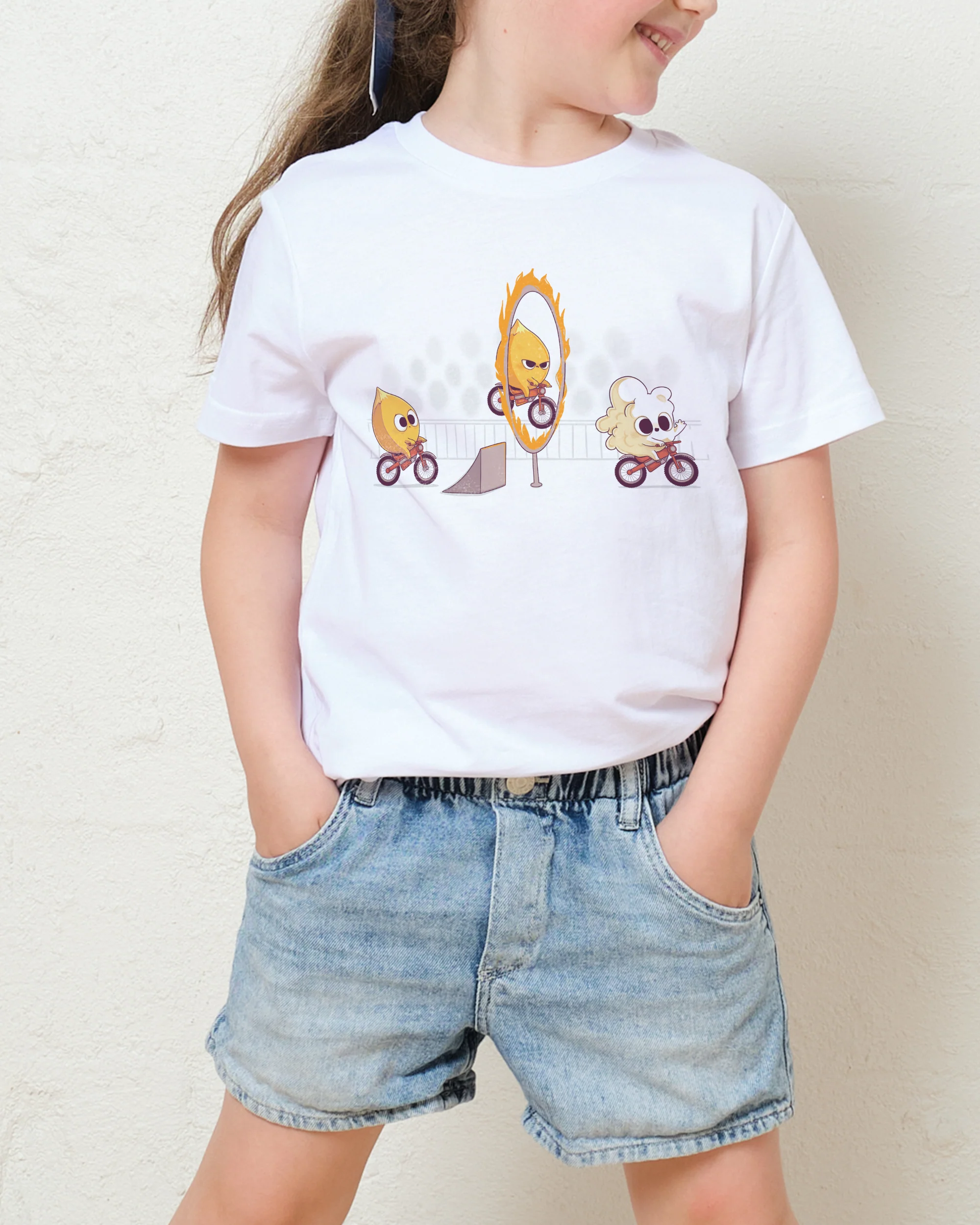 Fire Stunt Kids T-Shirt