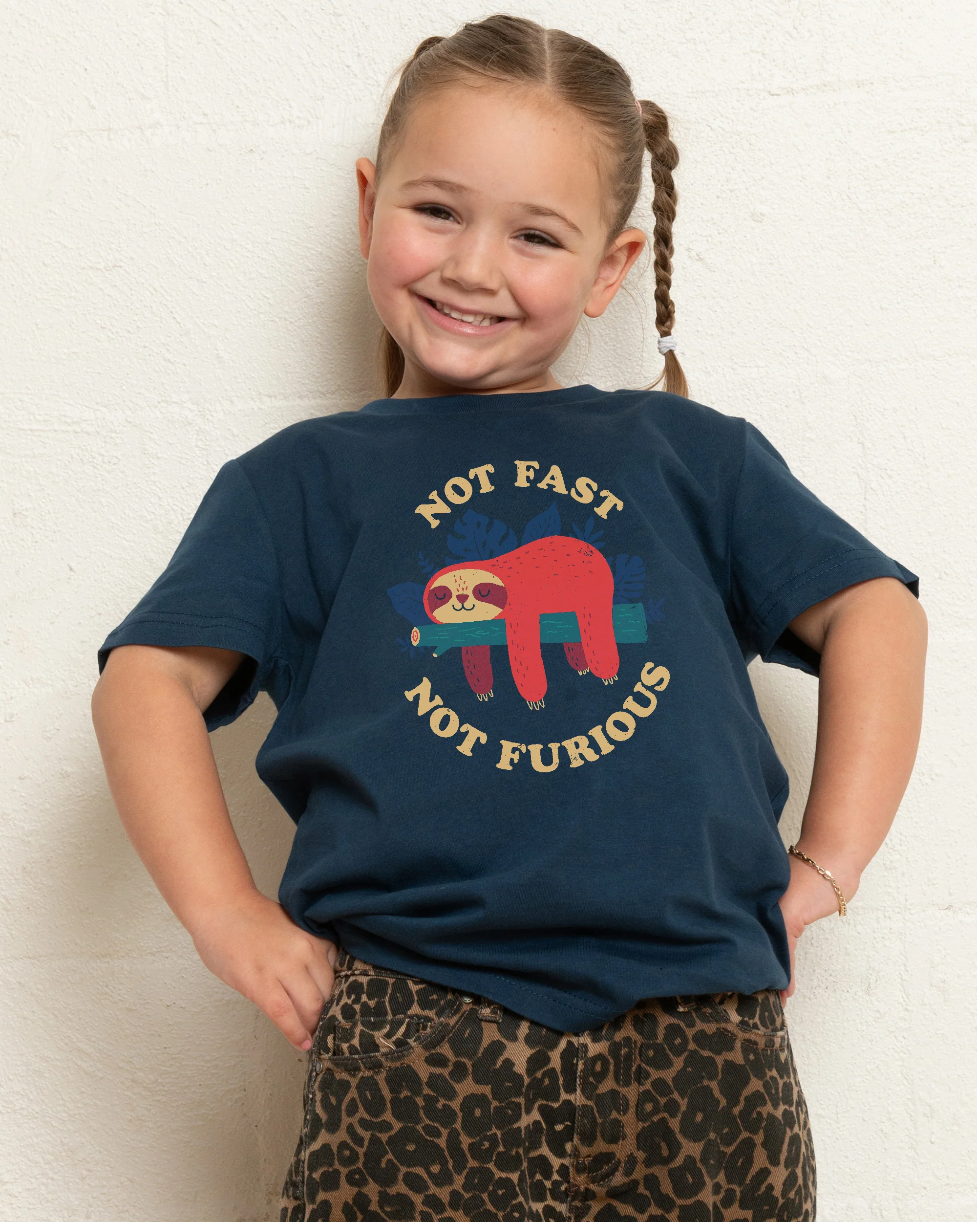 Not Fast Not Furious Kids T-Shirt