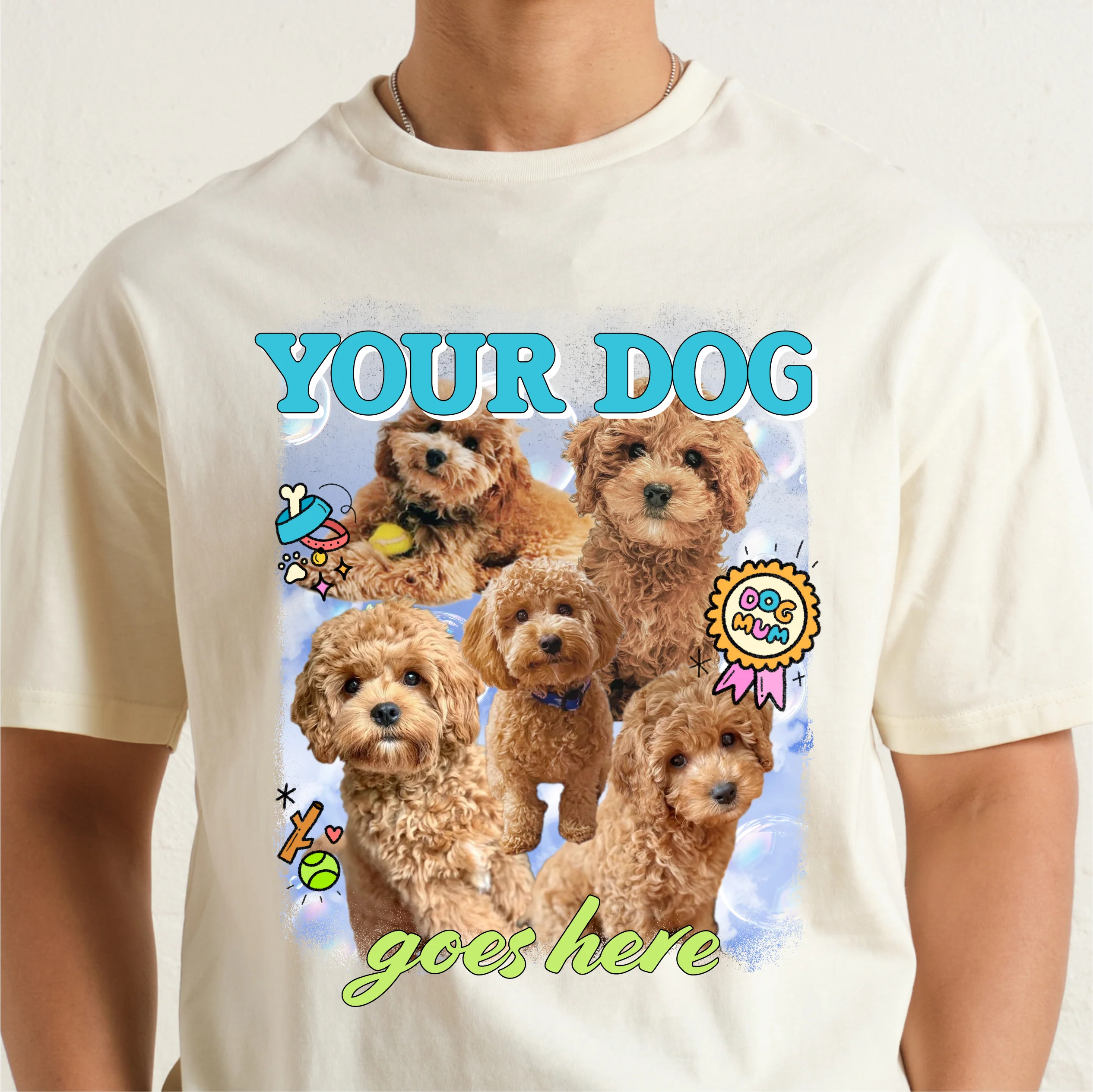 Create Your Own Custom Dog Bootleg Tee