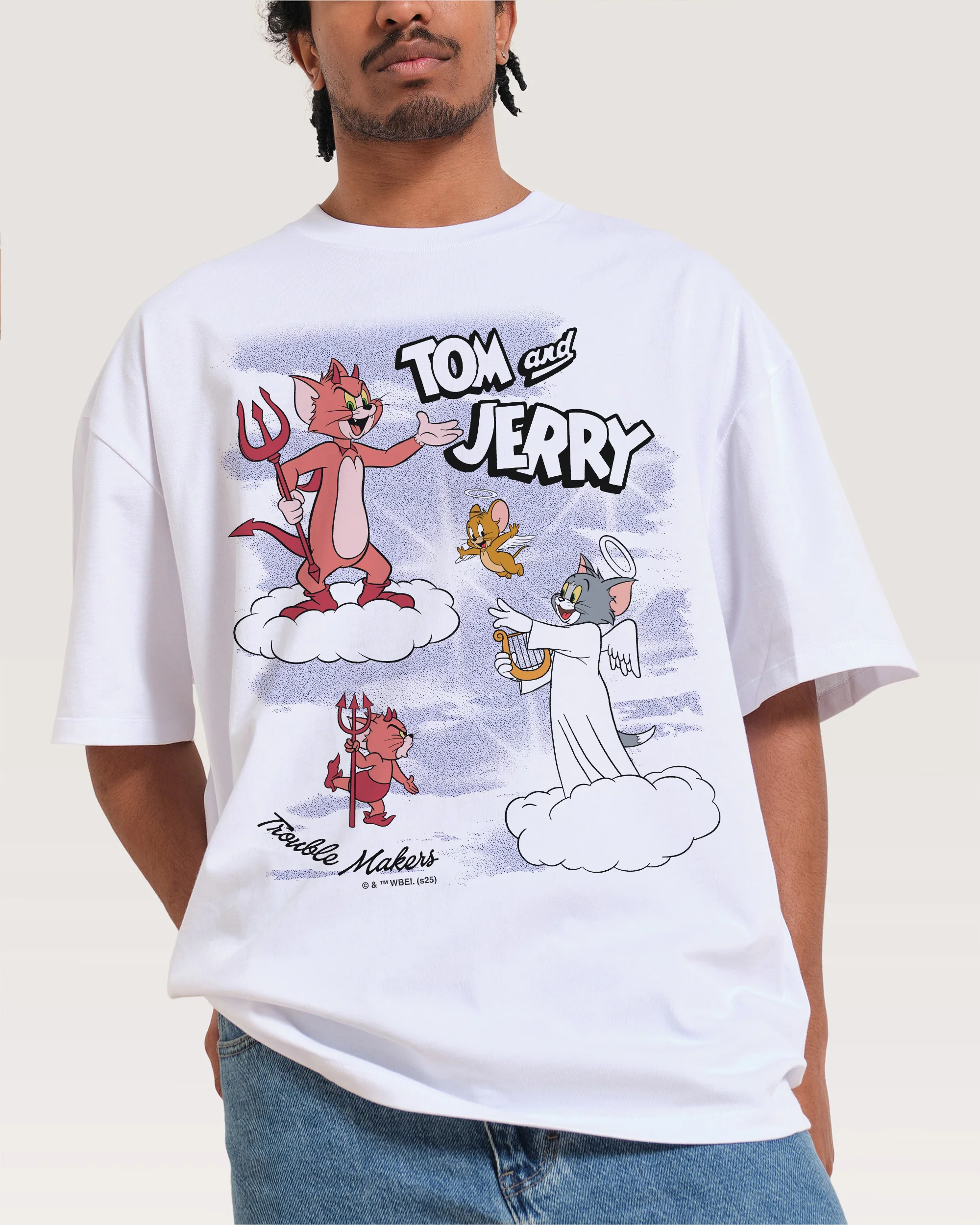 Heaven and Hell Oversized Tee