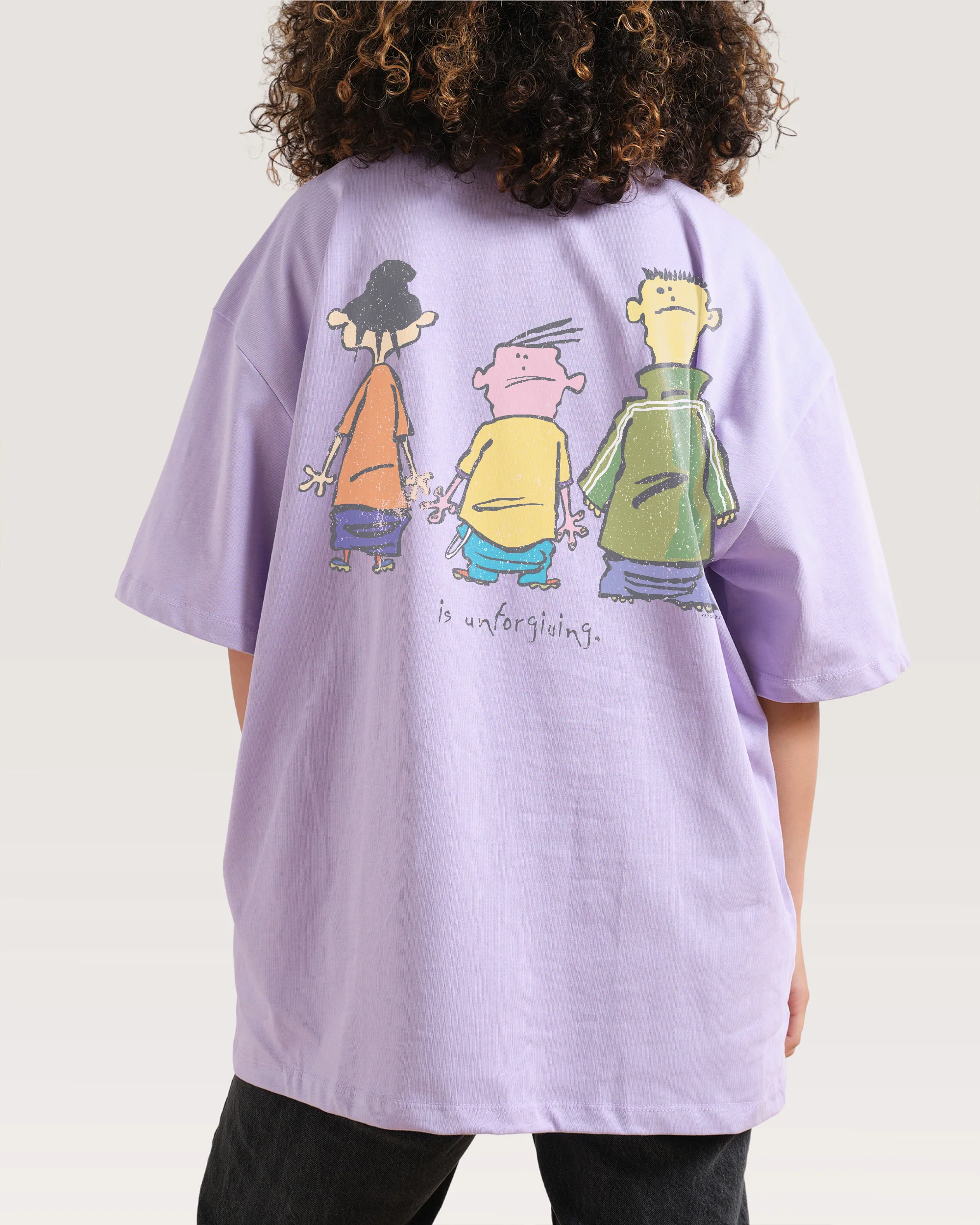 Puberty is Unforgiving Oversized Tee