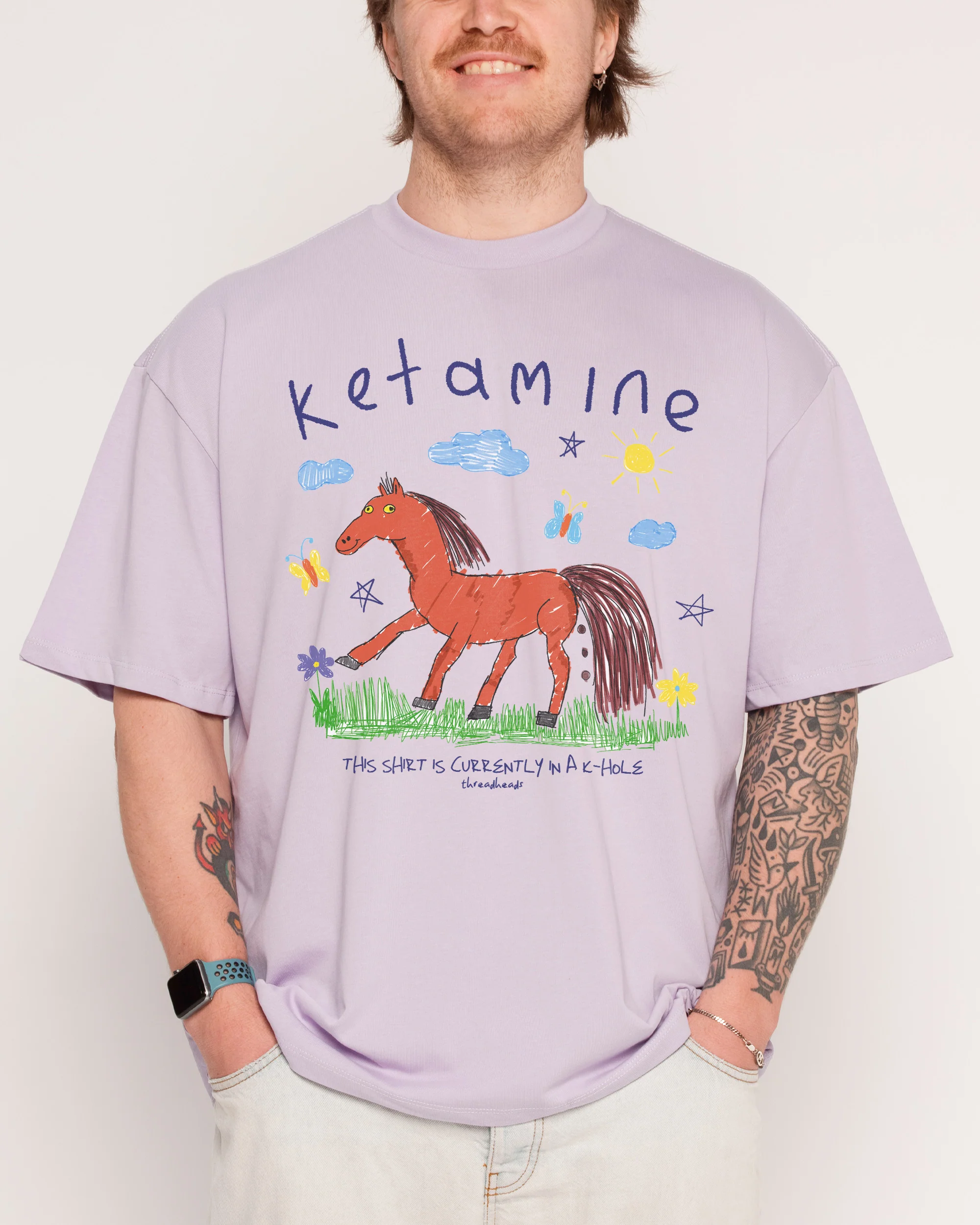 Ketamine Oversized Tee