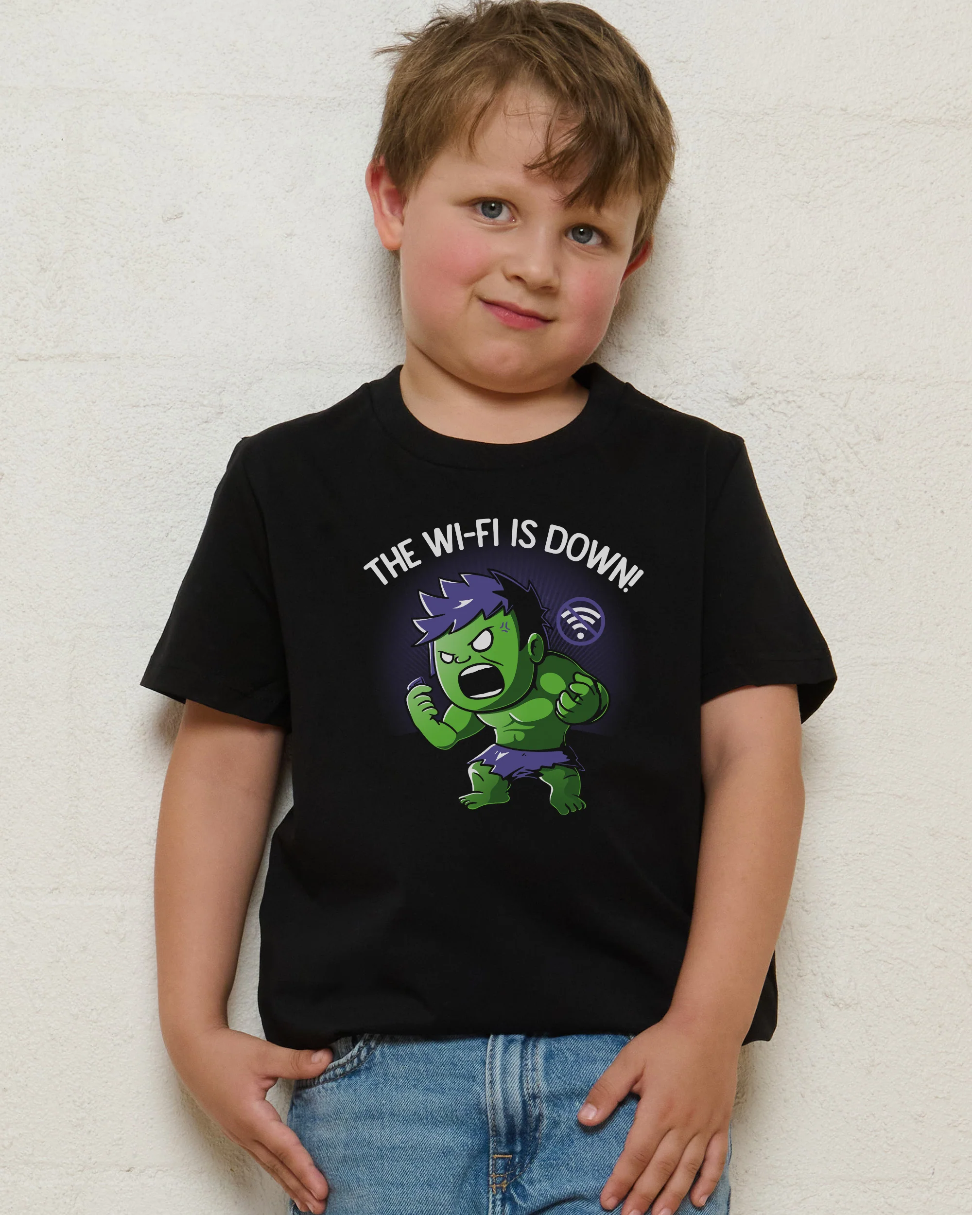 The Wi-Fi is Down Kids T-Shirt