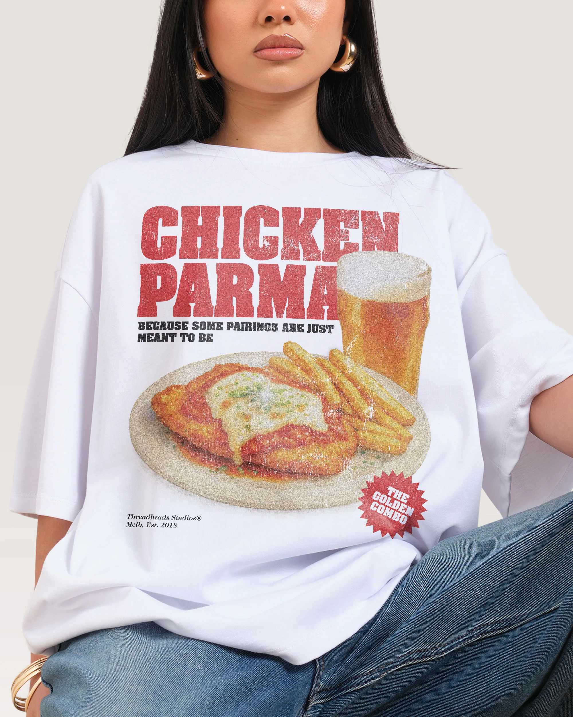 Parma & Pint Oversized Tee