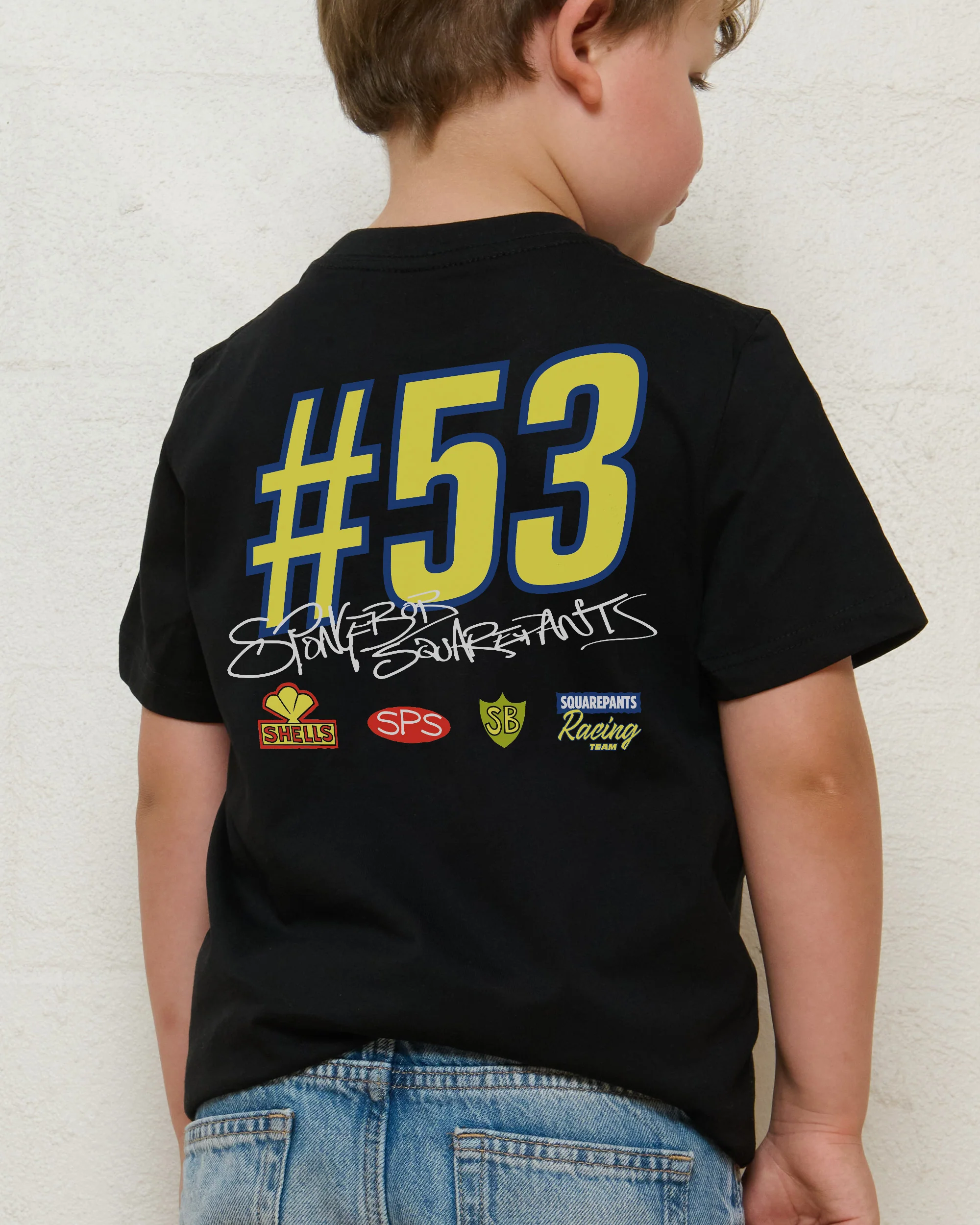 Spongebob Racing Kids T-Shirt