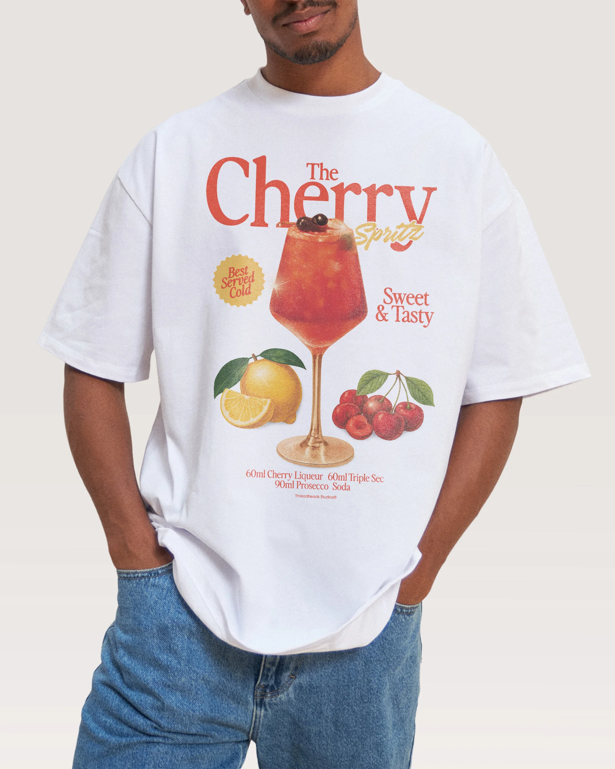 Cherry Spritz Oversized Tee