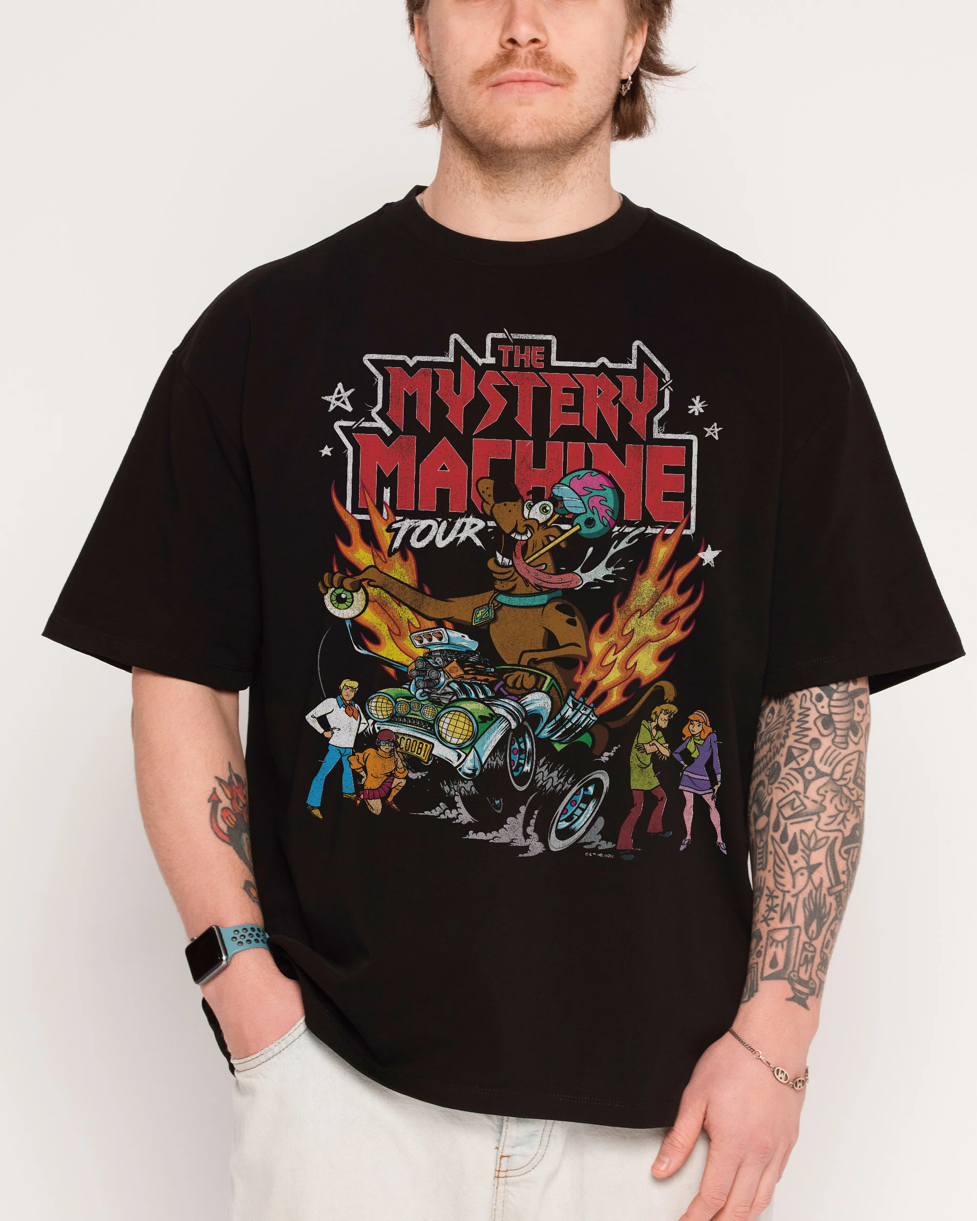 The Mystery Machine Tour Oversized Tee