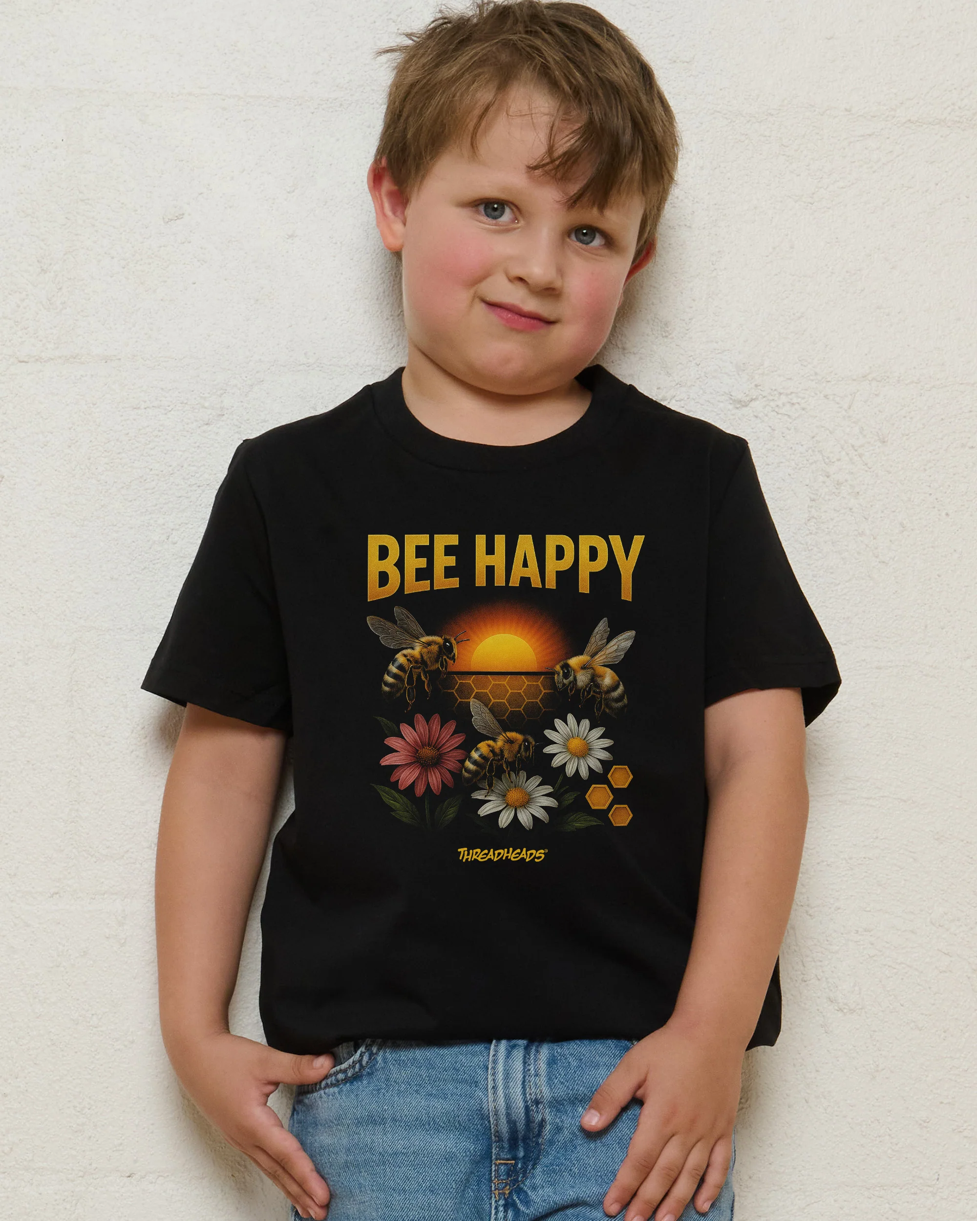 Bee Happy Kids T-Shirt