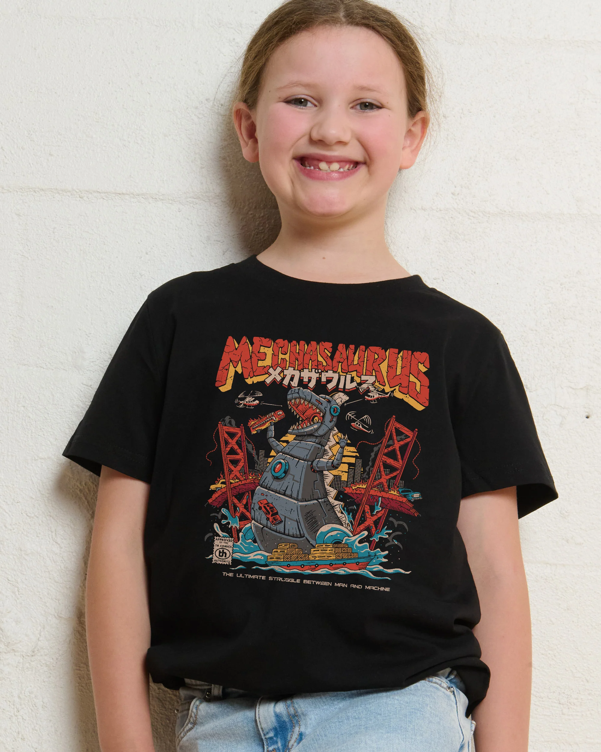 Mechasaurus Kids T-Shirt