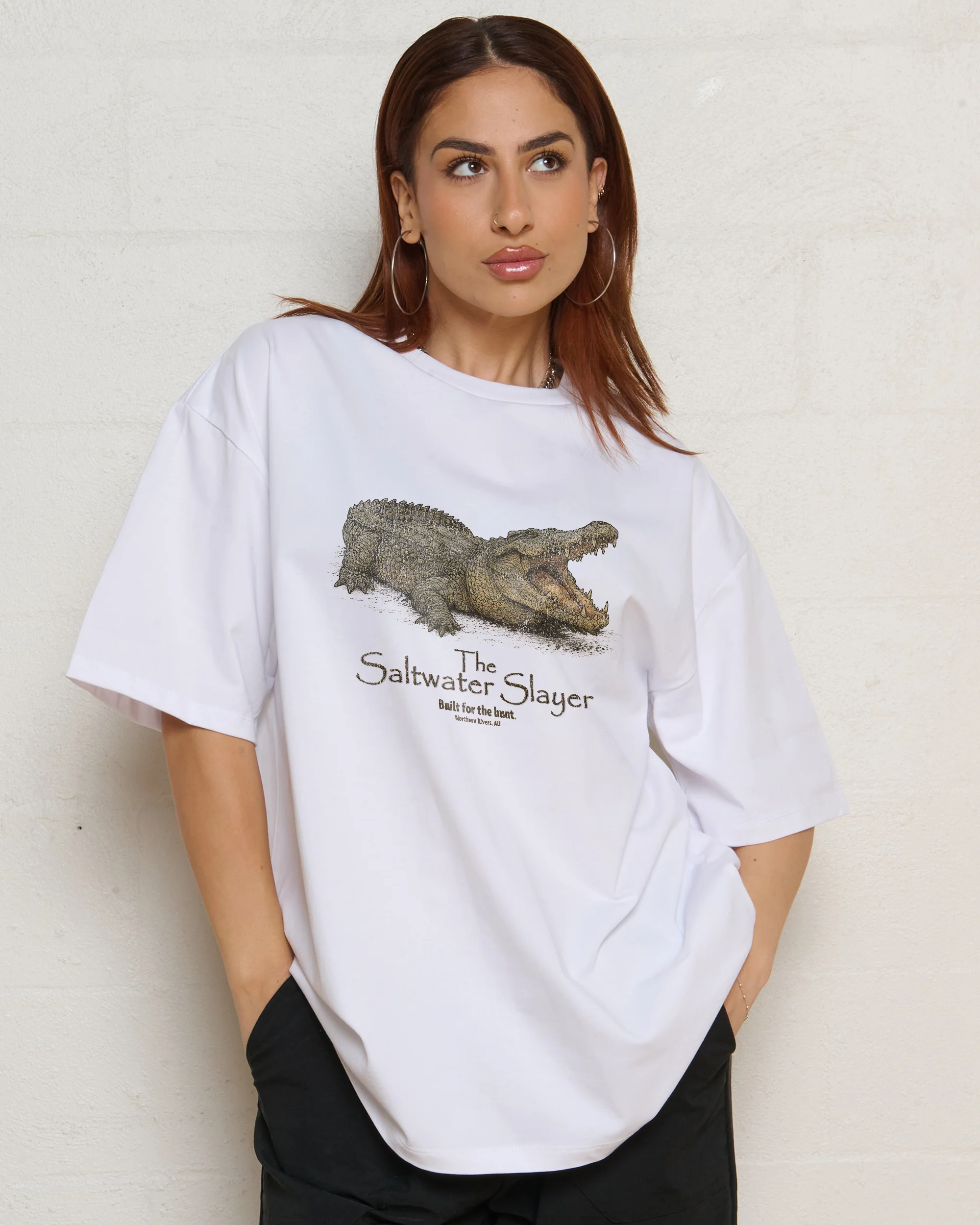 Saltwater Slayer Oversized Tee