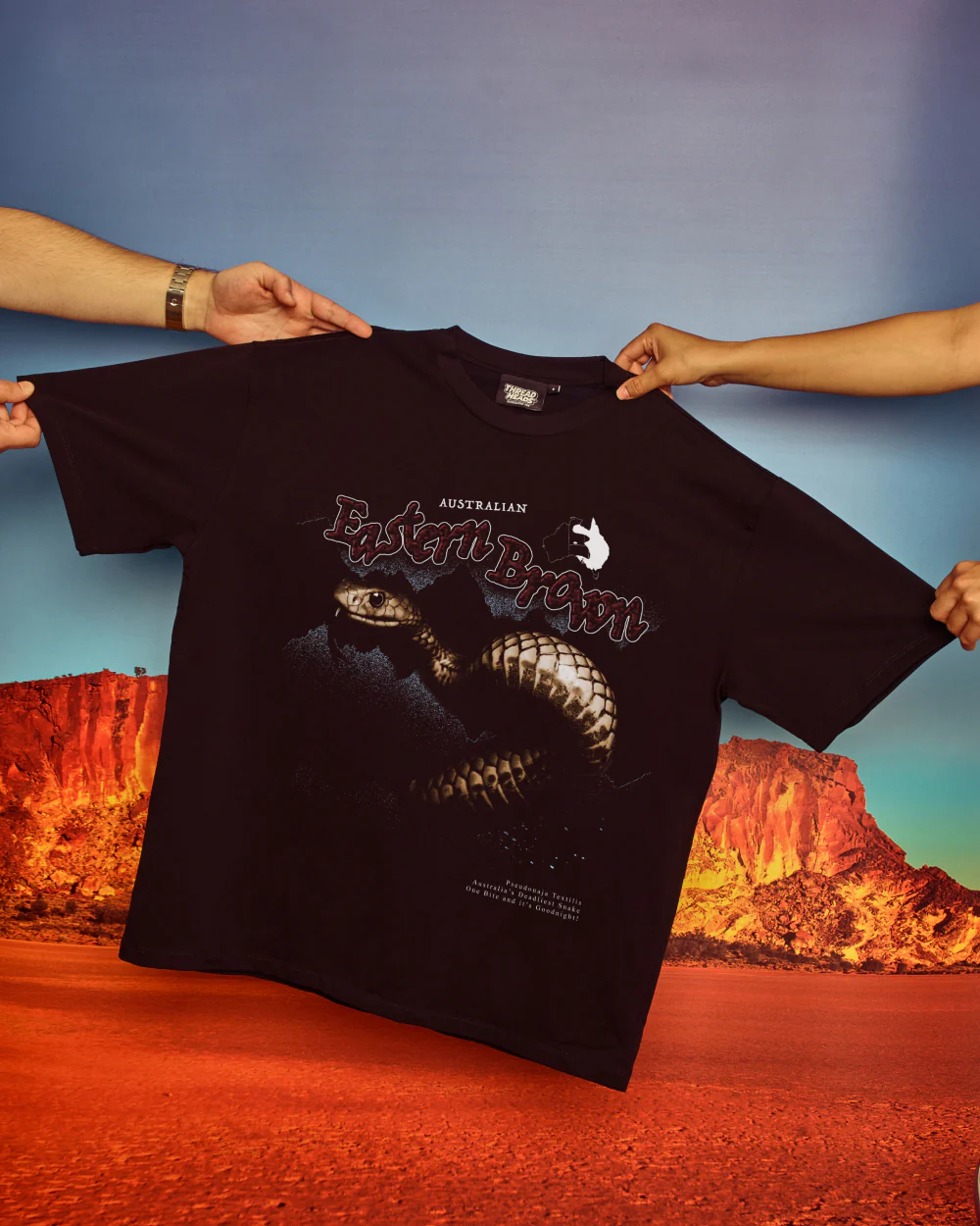 Eastern Brown Oversized Tee