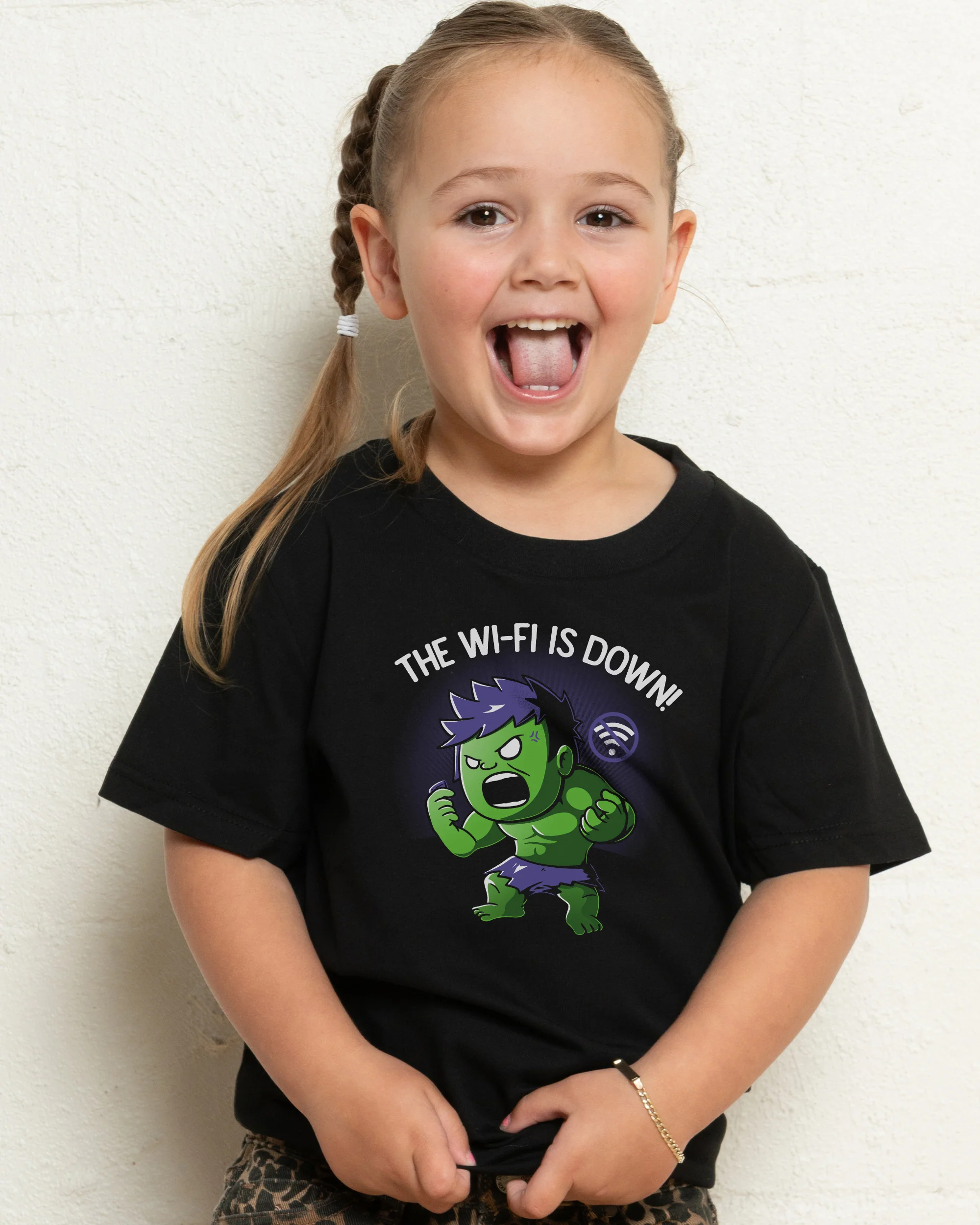 The Wi-Fi is Down Kids T-Shirt