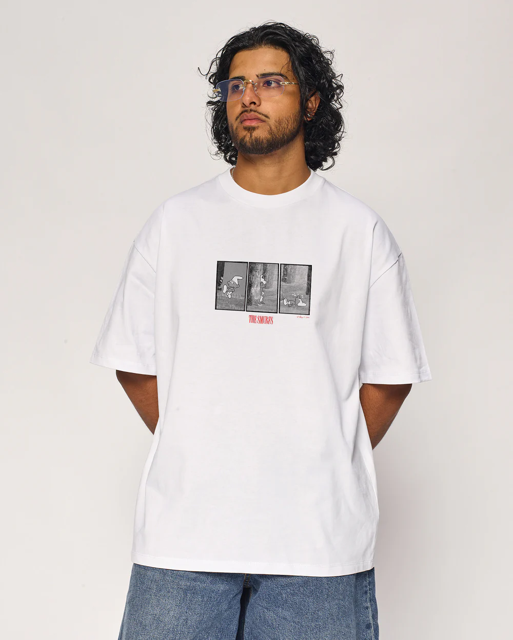 Smurf Noir Oversized Tee