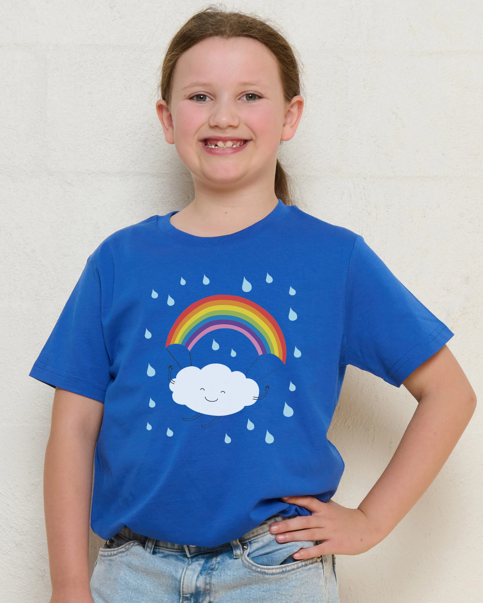Rainbow Parachute Kids T-Shirt