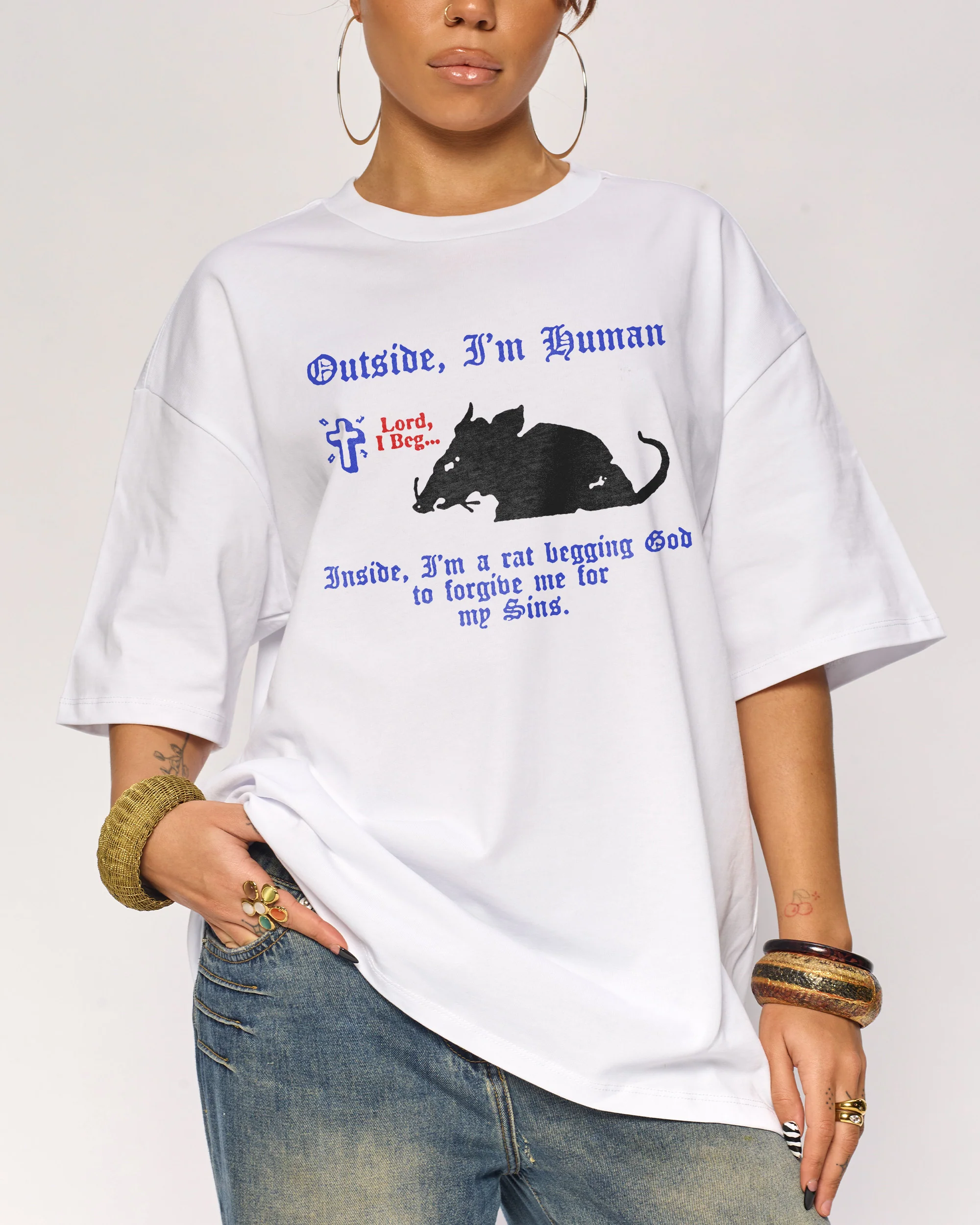 Once Human Oversized Tee