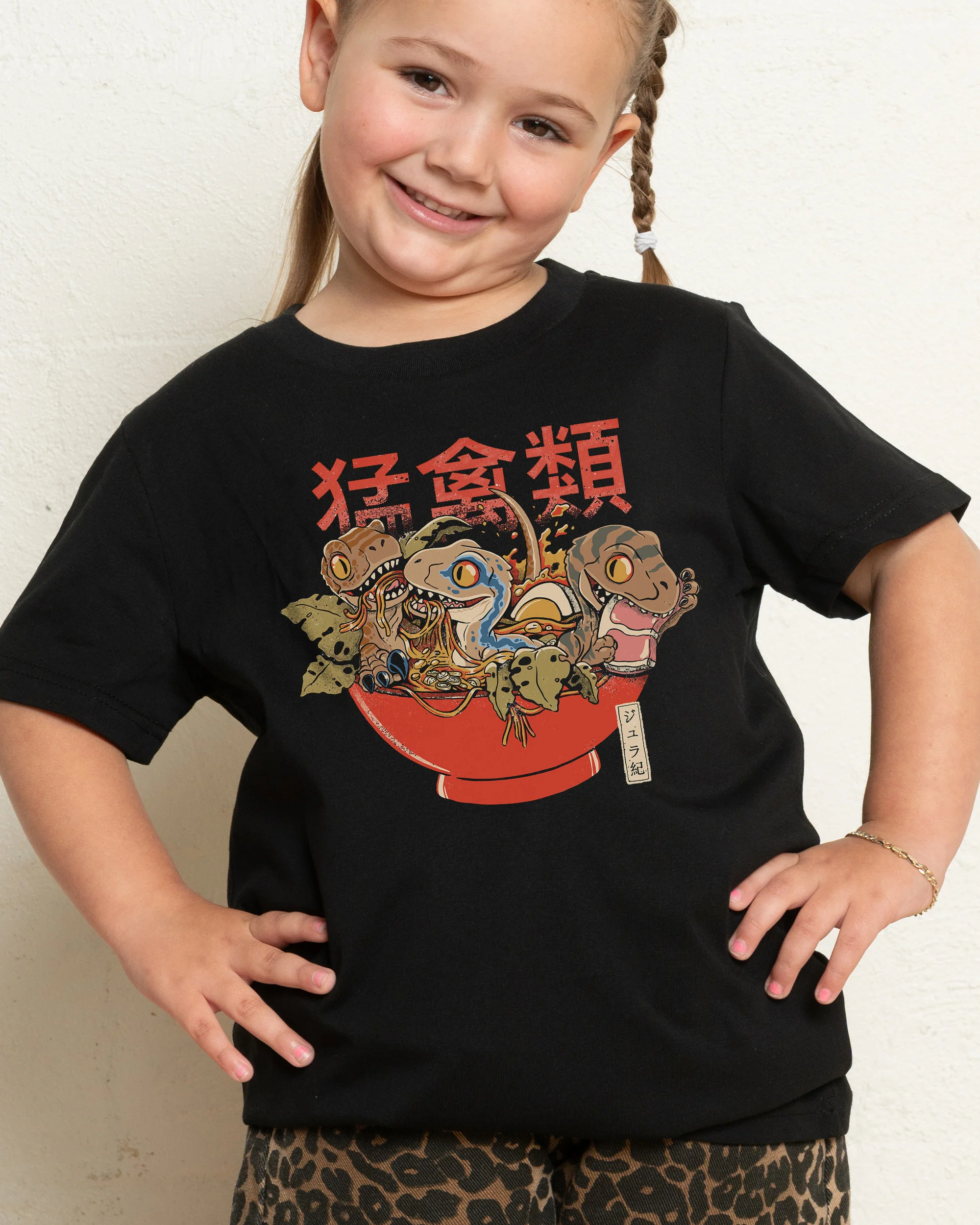 Ramen Raptors Kids T-Shirt
