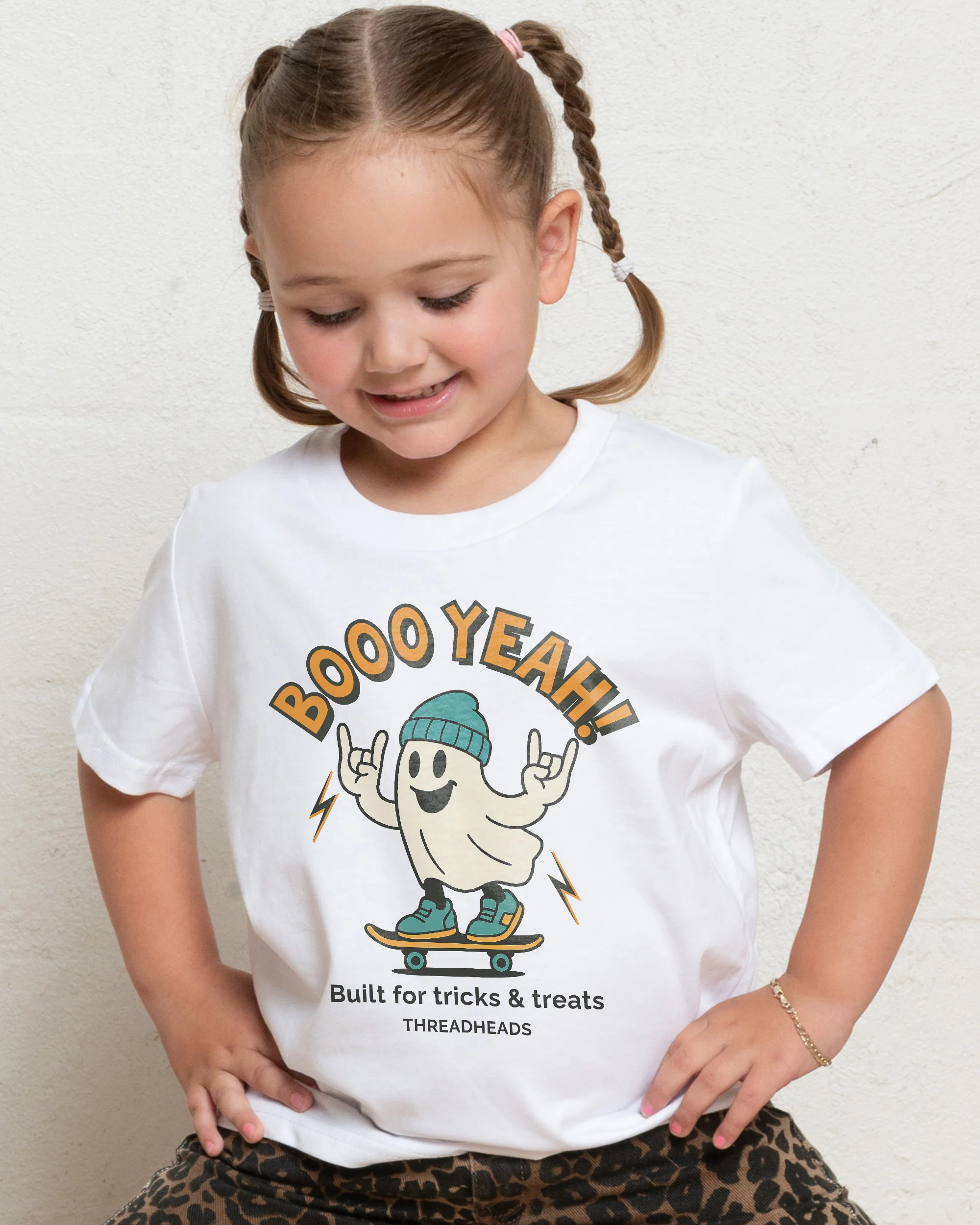 Built For Tricks & Treats Kids T-Shirt