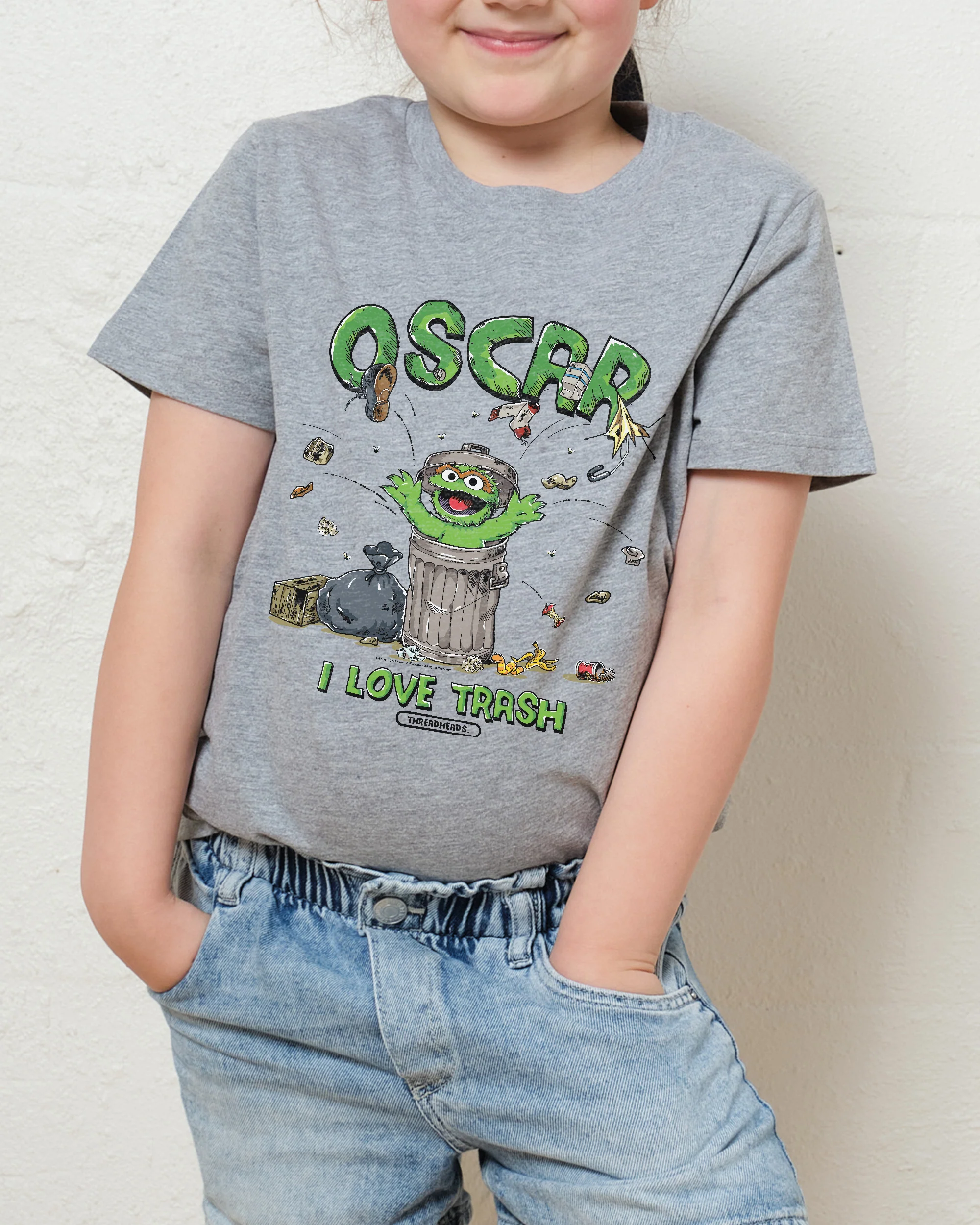 Oscar I Love Trash Kids T-Shirt