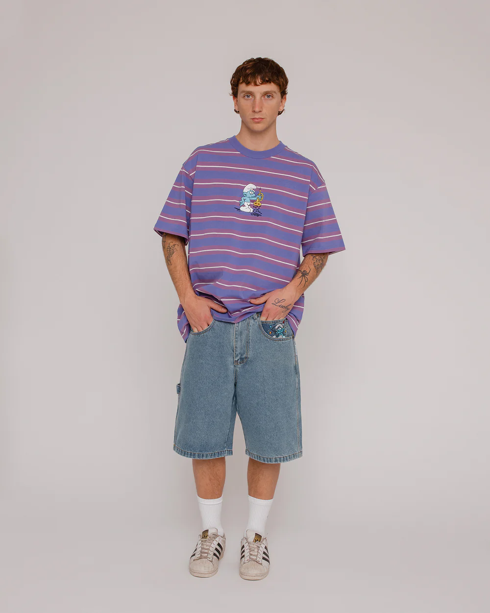 Flat Note Oversized Tee