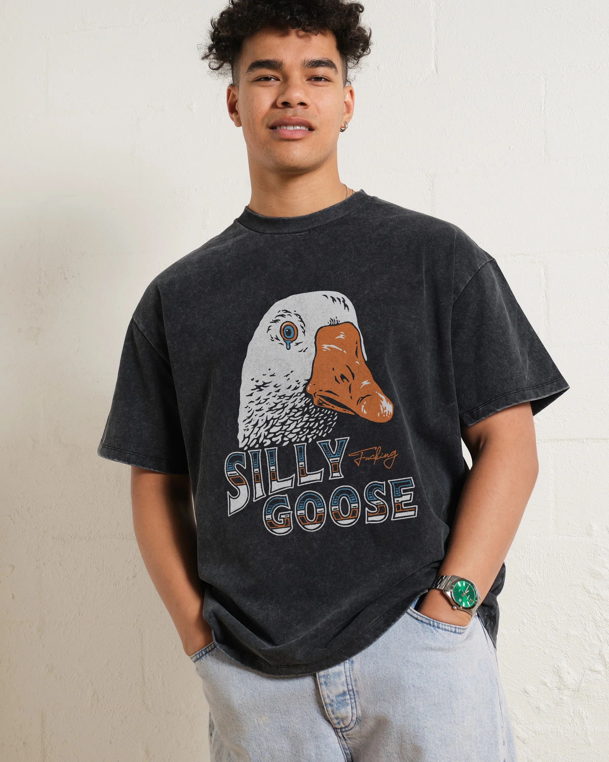 Silly Fkn Goose Wash Tee
