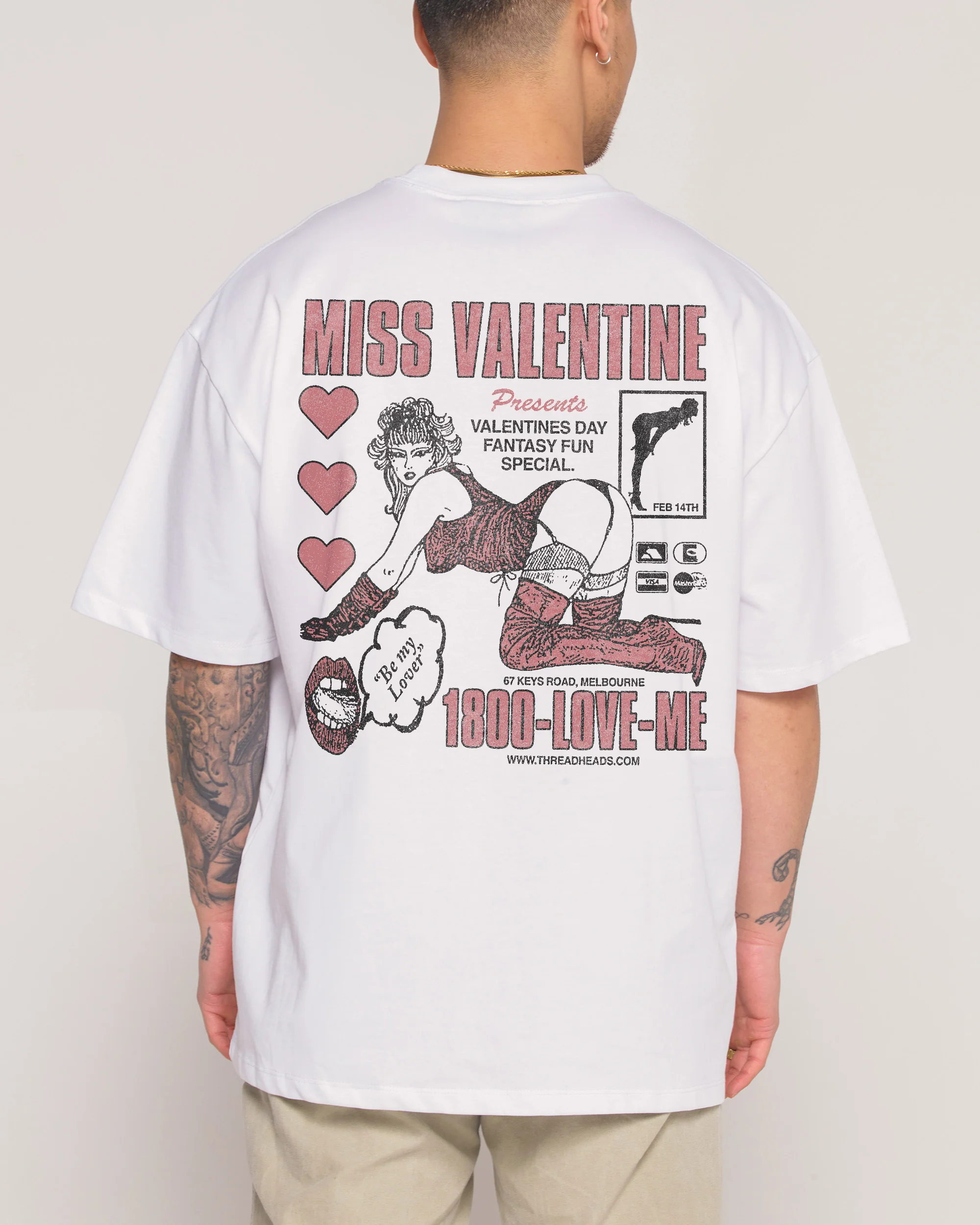 Miss Valentine Oversized Tee