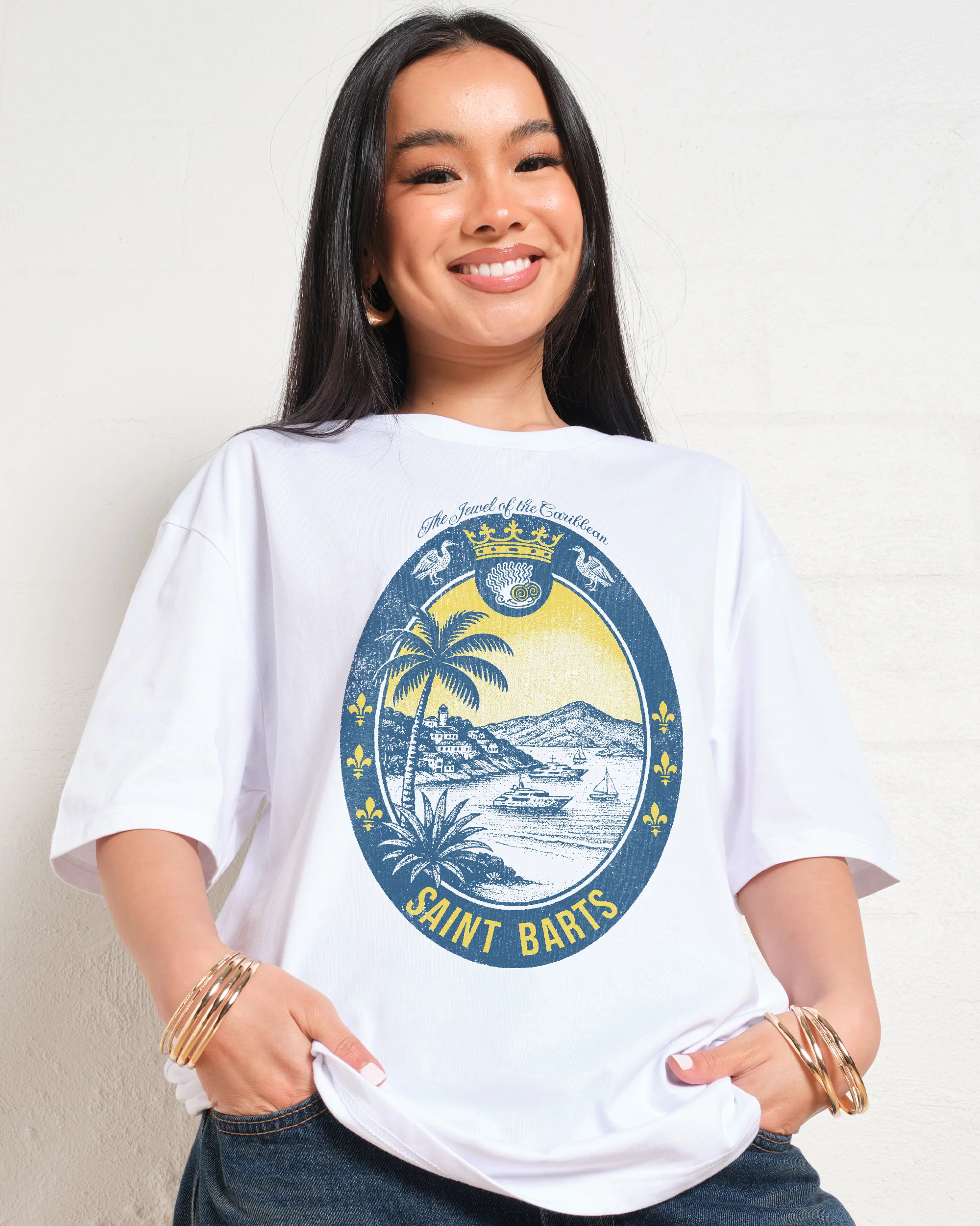 Saint Barts Scene T-Shirt